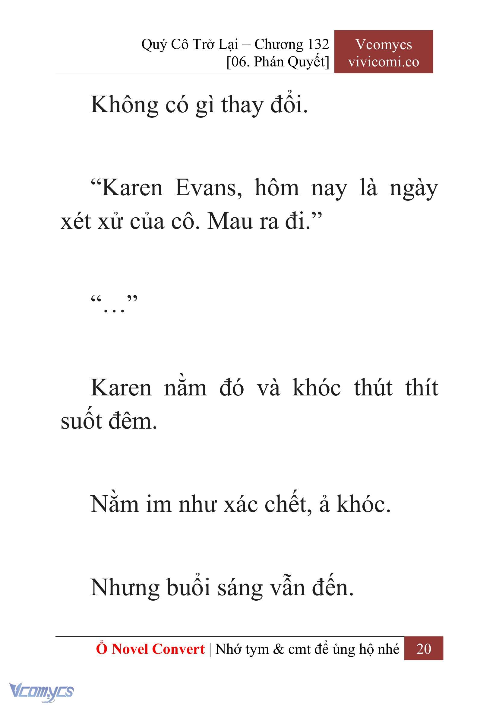 [Novel] Quý Cô Trở Lại Chapter 132 - Trang 23