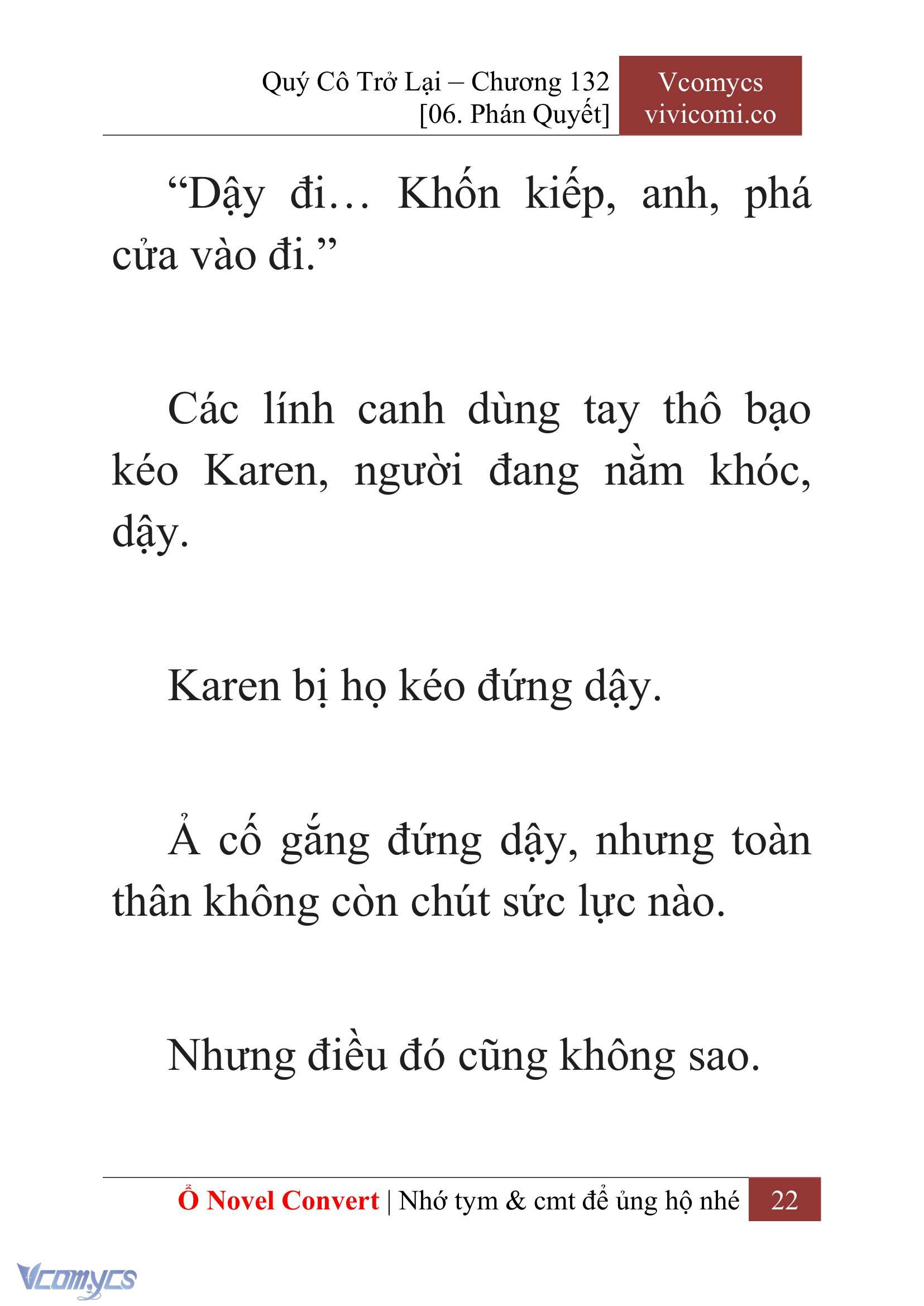 [Novel] Quý Cô Trở Lại Chapter 132 - Trang 25