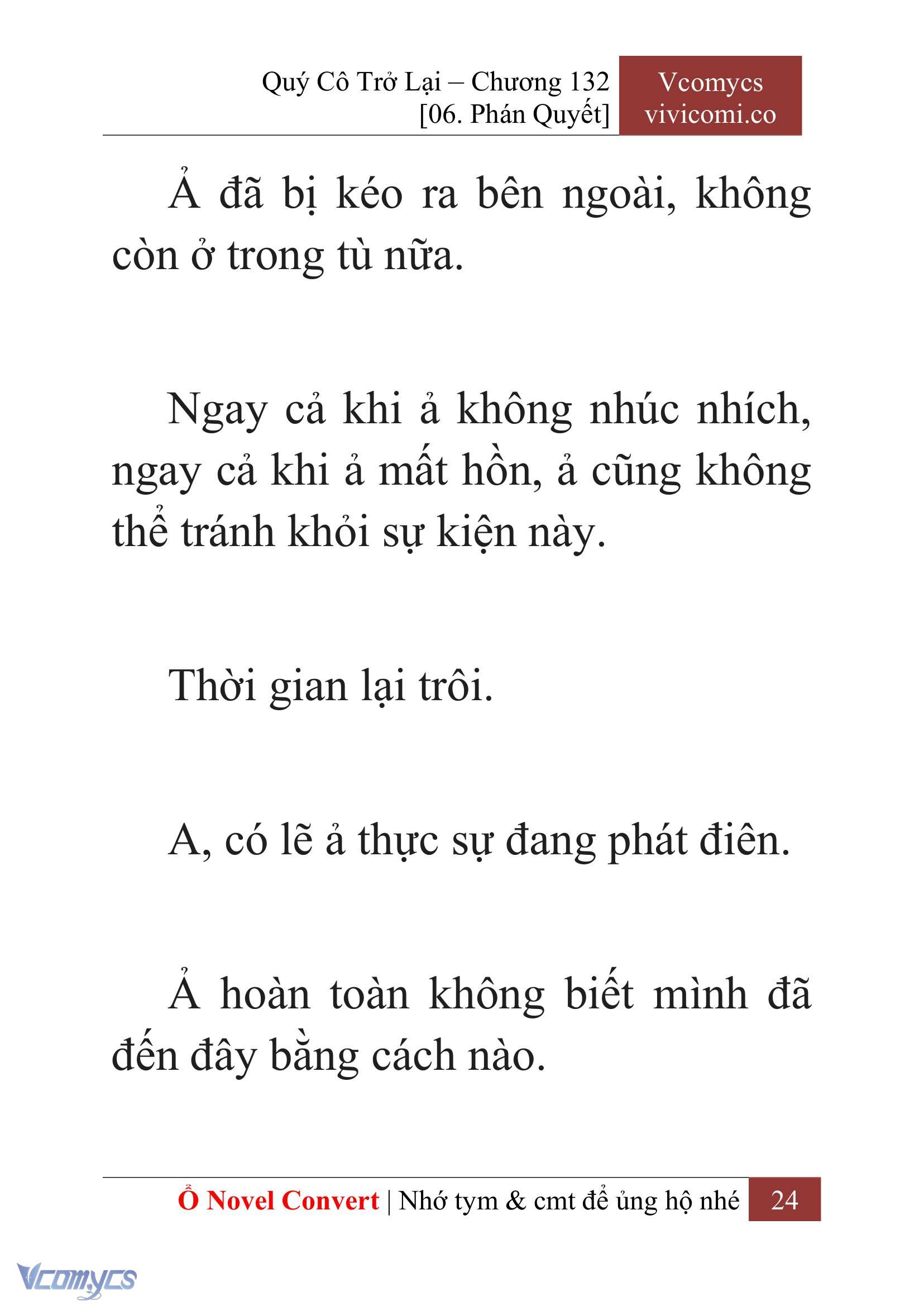 [Novel] Quý Cô Trở Lại Chapter 132 - Trang 27