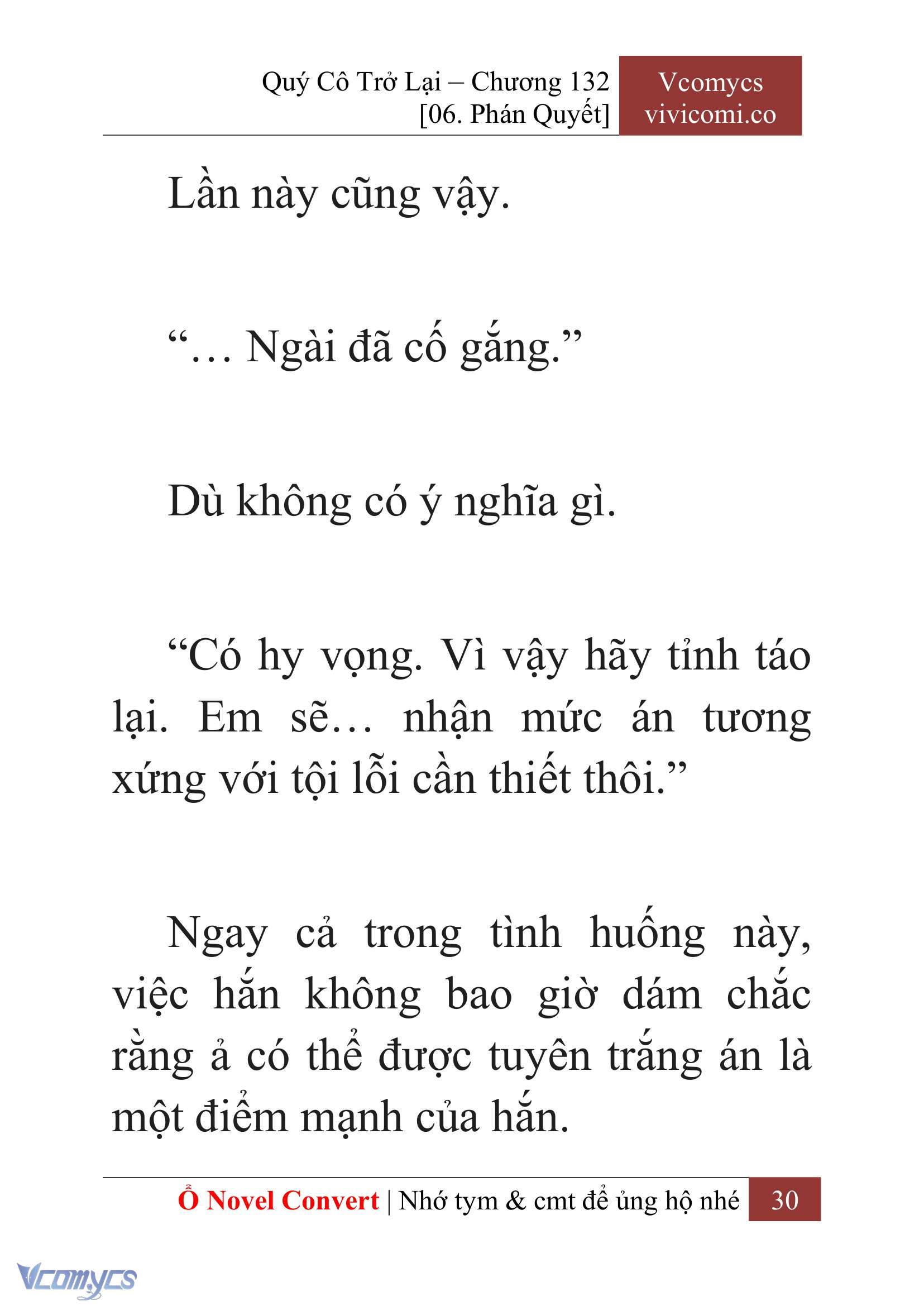 [Novel] Quý Cô Trở Lại Chapter 132 - Trang 33