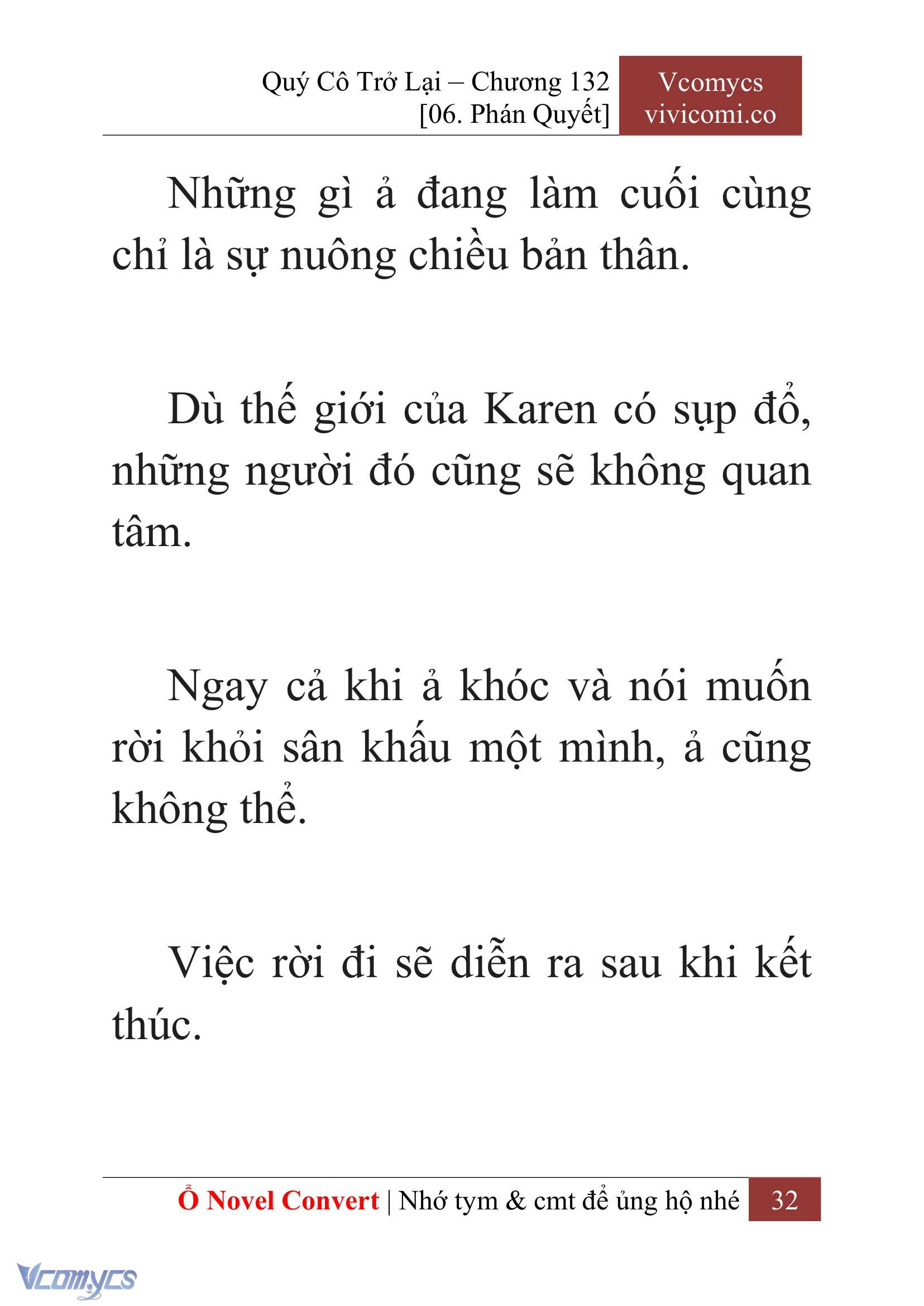 [Novel] Quý Cô Trở Lại Chapter 132 - Trang 35