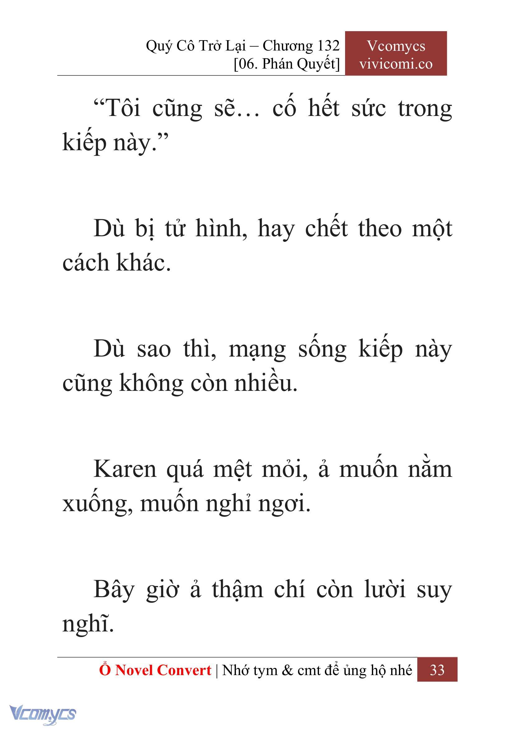 [Novel] Quý Cô Trở Lại Chapter 132 - Trang 36
