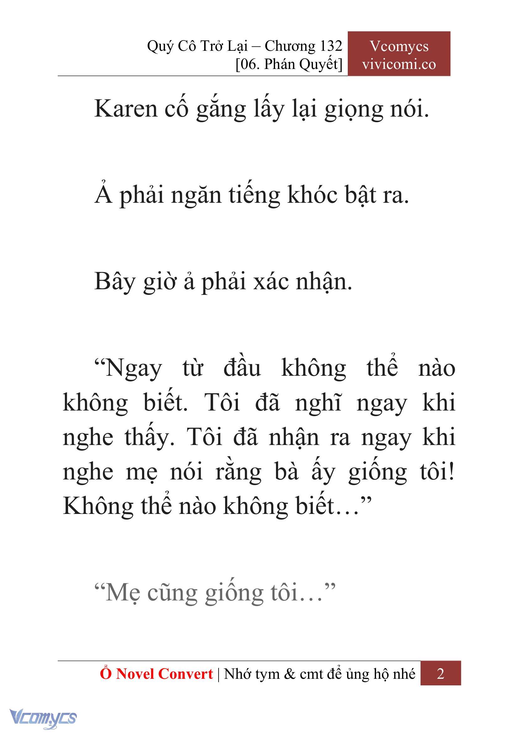 [Novel] Quý Cô Trở Lại Chapter 132 - Trang 5