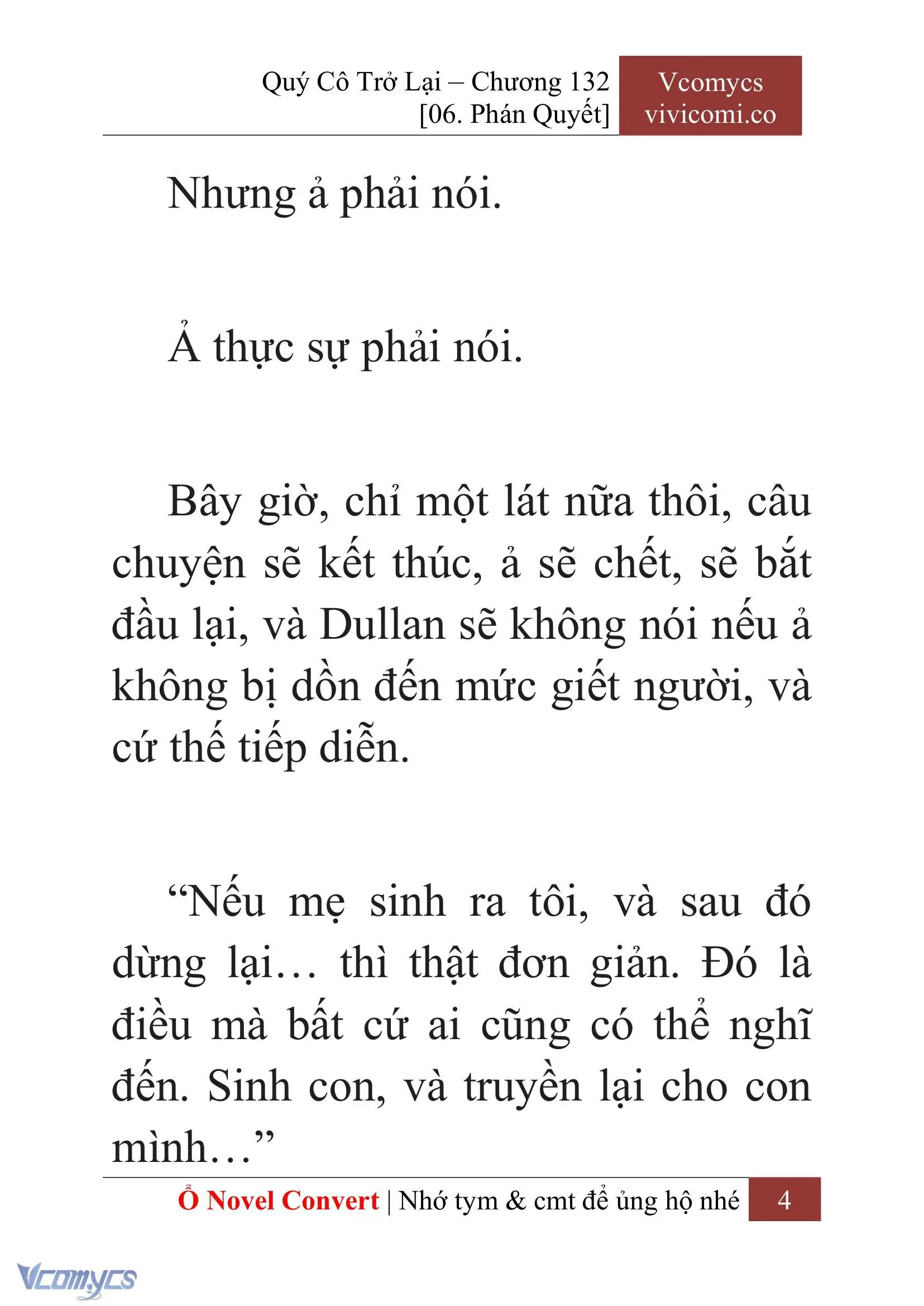 [Novel] Quý Cô Trở Lại Chapter 132 - Trang 7