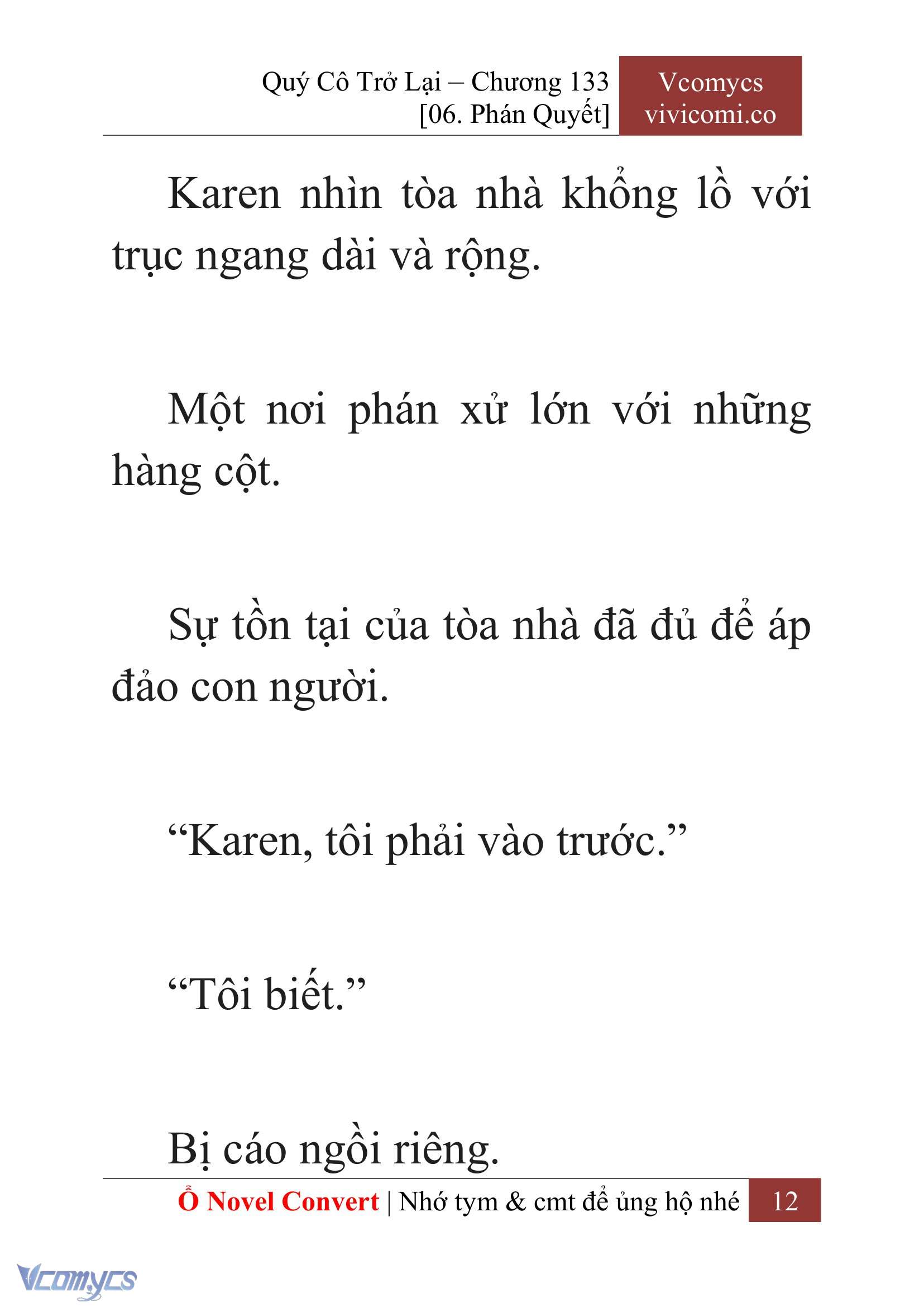 [Novel] Quý Cô Trở Lại Chapter 133 - Trang 15
