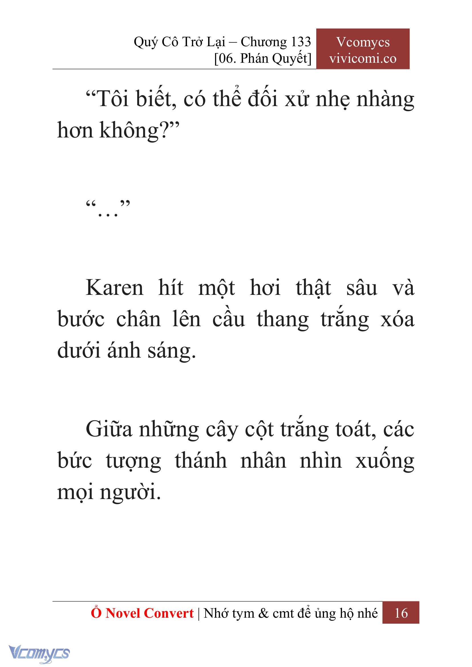 [Novel] Quý Cô Trở Lại Chapter 133 - Trang 19
