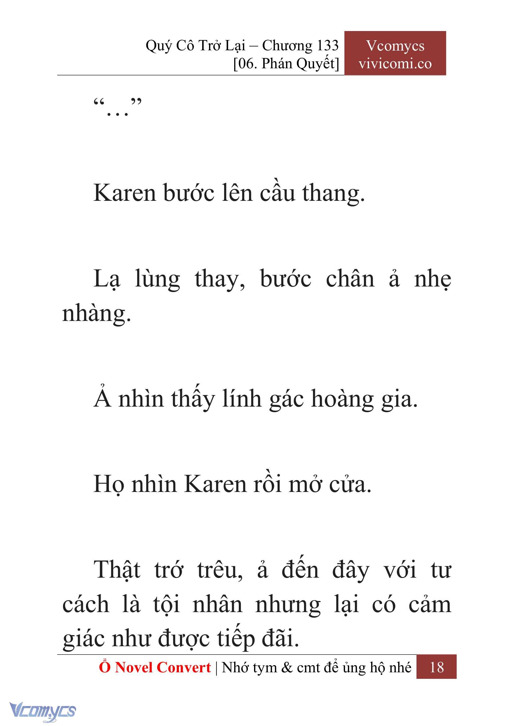 [Novel] Quý Cô Trở Lại Chapter 133 - Trang 21