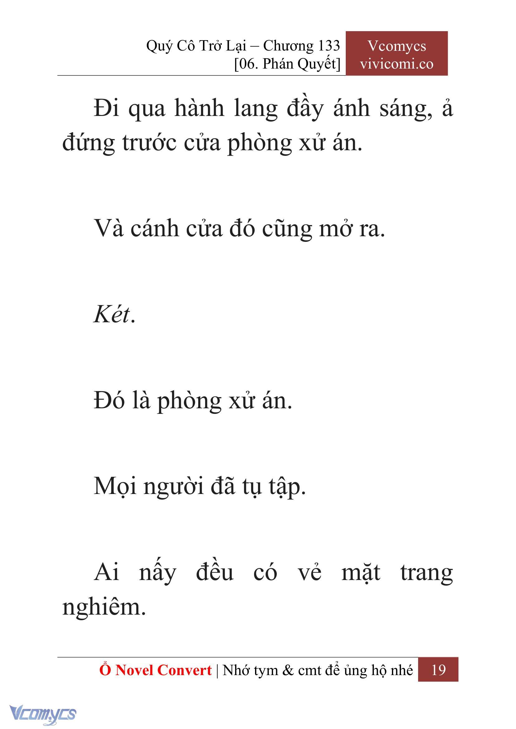 [Novel] Quý Cô Trở Lại Chapter 133 - Trang 22