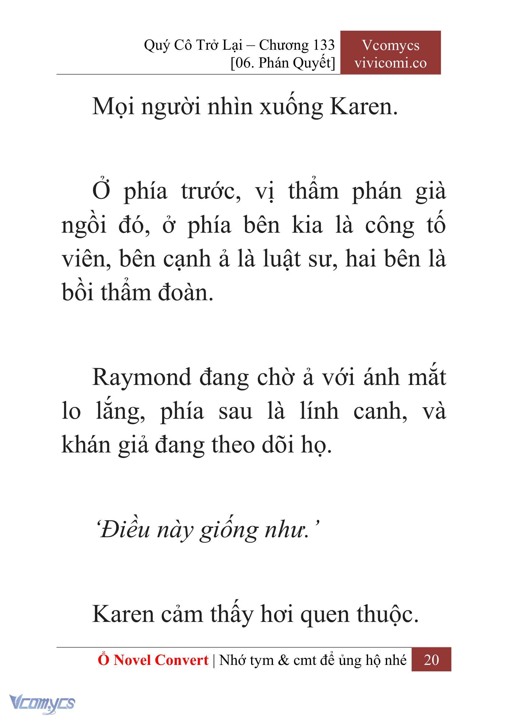 [Novel] Quý Cô Trở Lại Chapter 133 - Trang 23