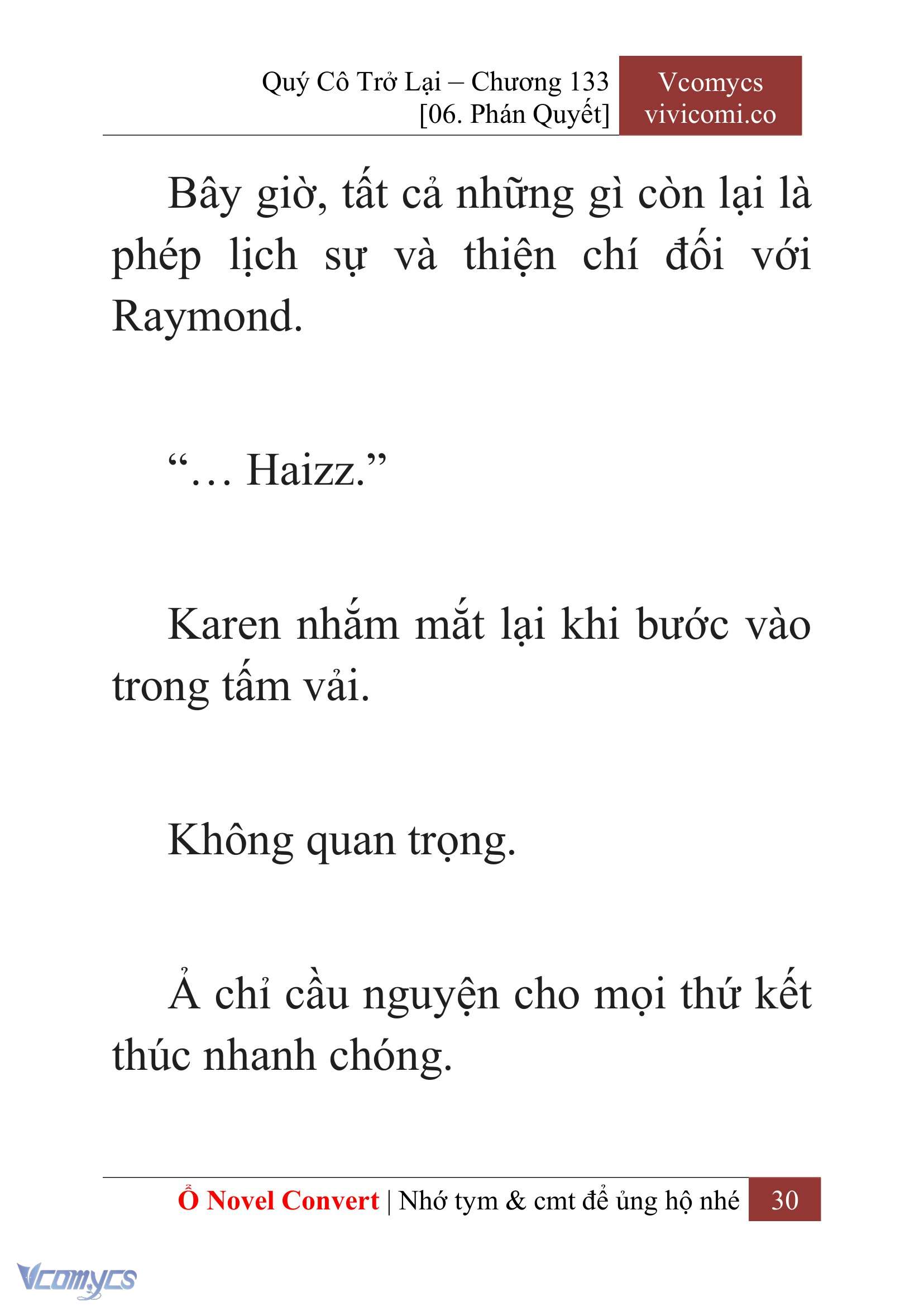 [Novel] Quý Cô Trở Lại Chapter 133 - Trang 33