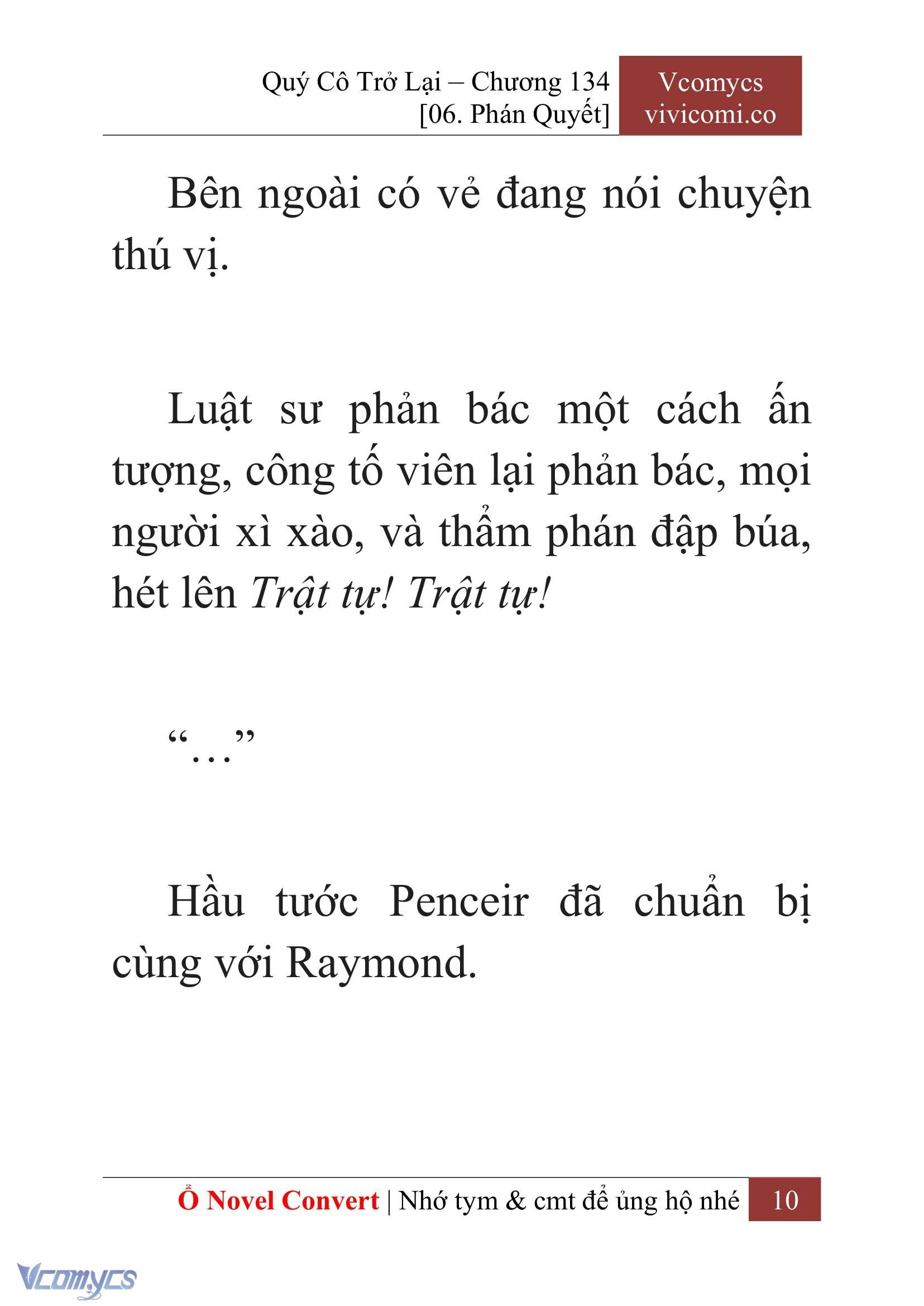 [Novel] Quý Cô Trở Lại Chapter 134 - Trang 13