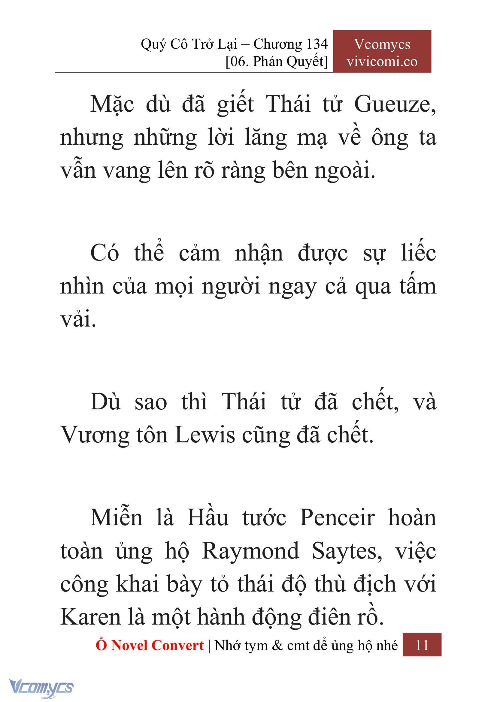 [Novel] Quý Cô Trở Lại Chapter 134 - Trang 14