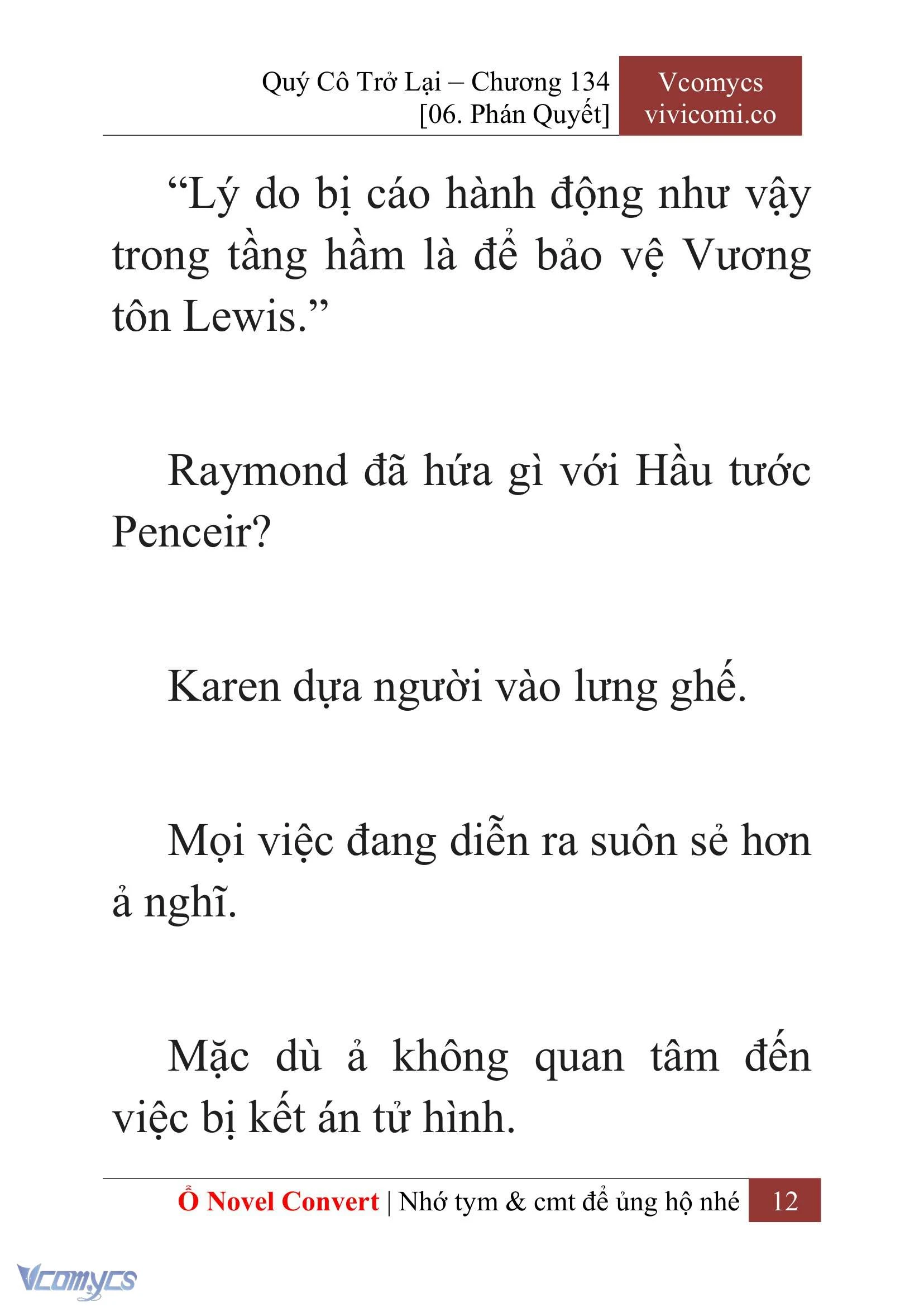 [Novel] Quý Cô Trở Lại Chapter 134 - Trang 15