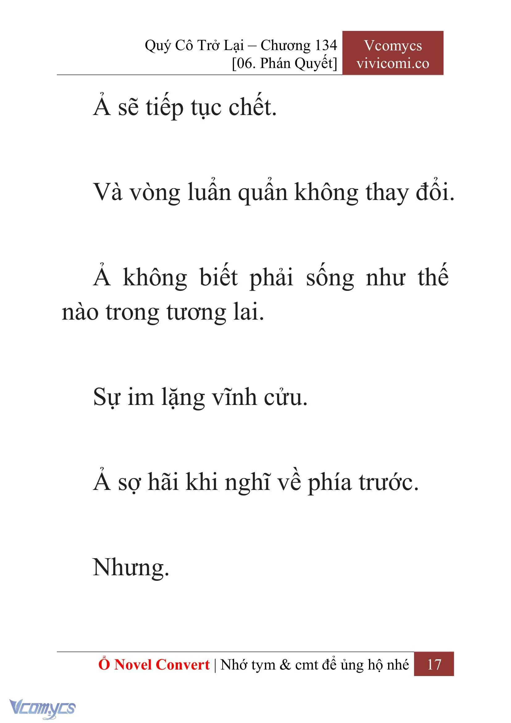 [Novel] Quý Cô Trở Lại Chapter 134 - Trang 20
