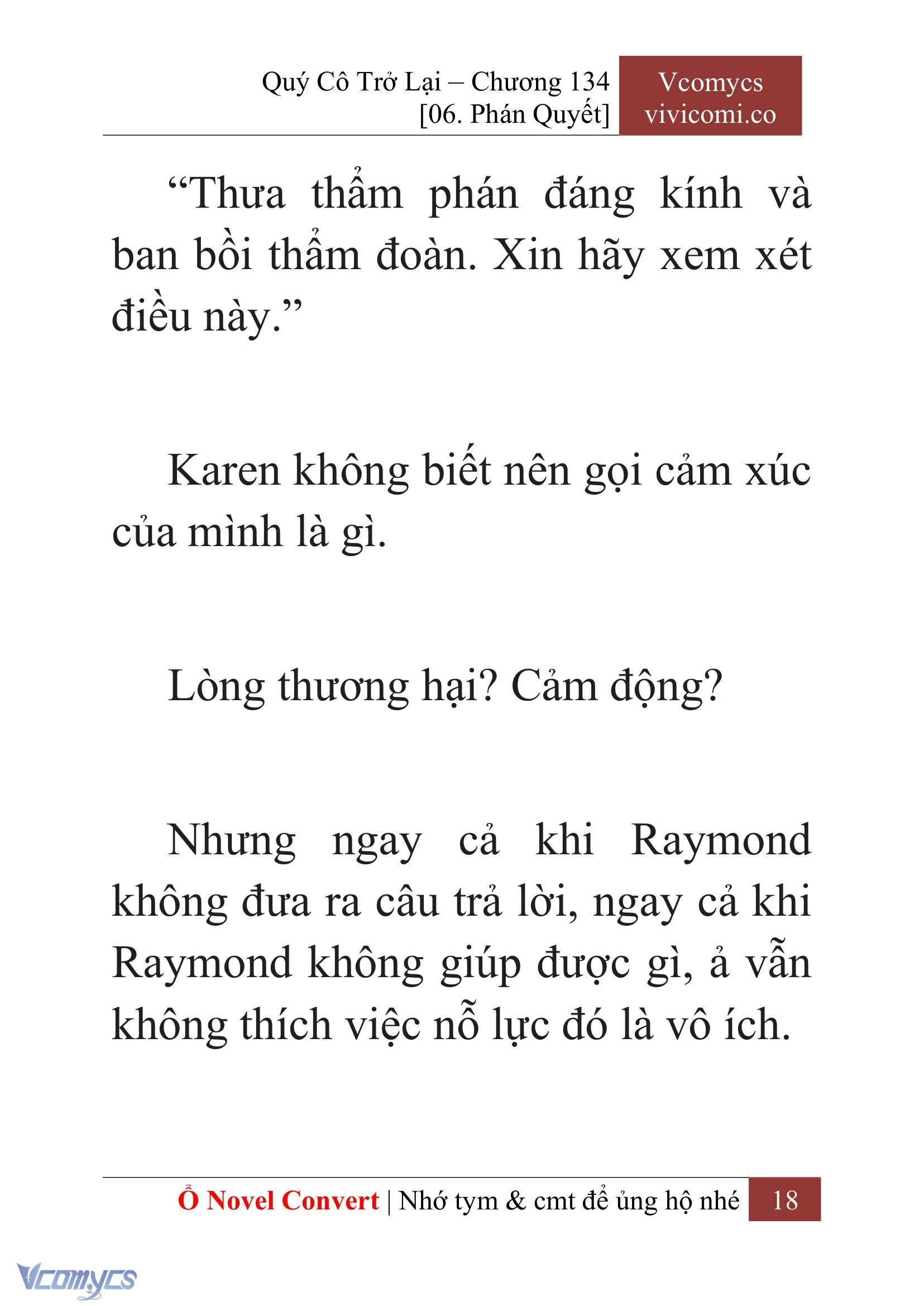 [Novel] Quý Cô Trở Lại Chapter 134 - Trang 21