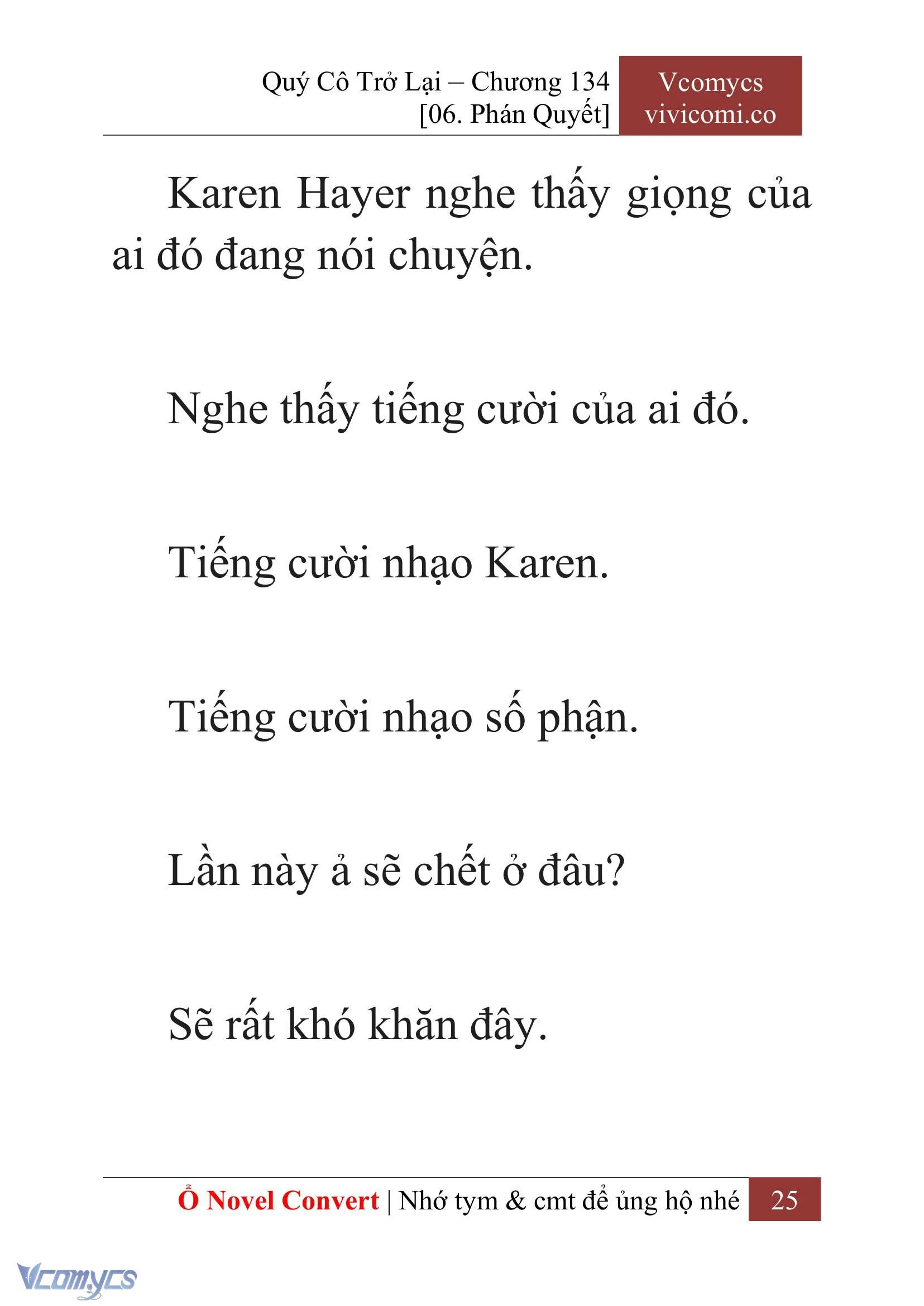[Novel] Quý Cô Trở Lại Chapter 134 - Trang 28