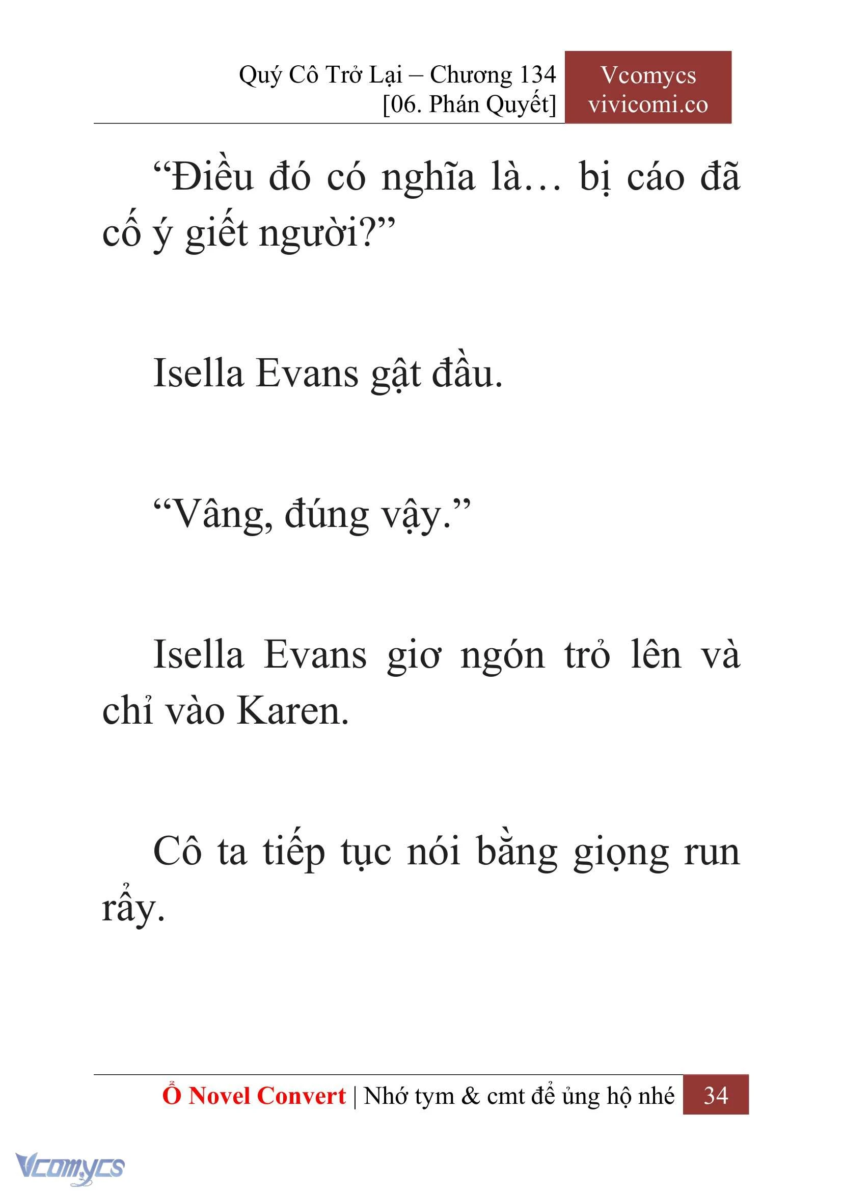 [Novel] Quý Cô Trở Lại Chapter 134 - Trang 37