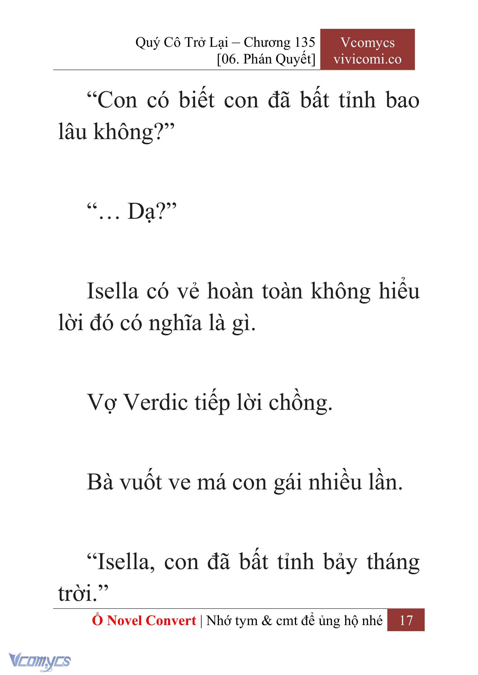 [Novel] Quý Cô Trở Lại Chapter 135 - Trang 20