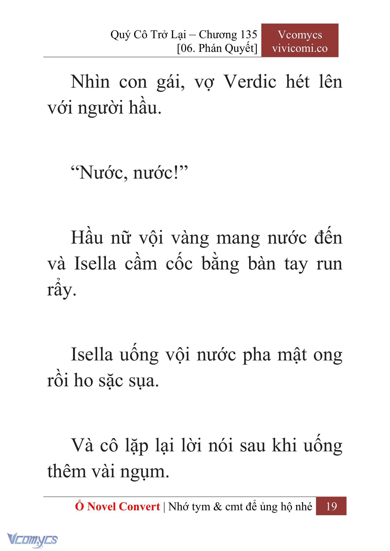 [Novel] Quý Cô Trở Lại Chapter 135 - Trang 22