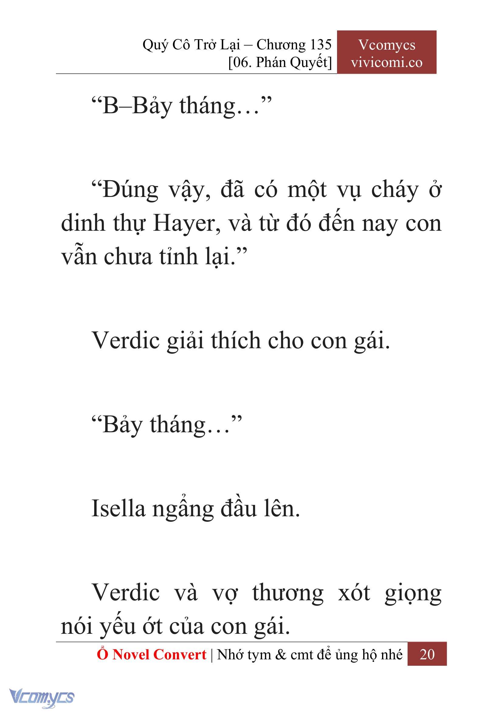 [Novel] Quý Cô Trở Lại Chapter 135 - Trang 23