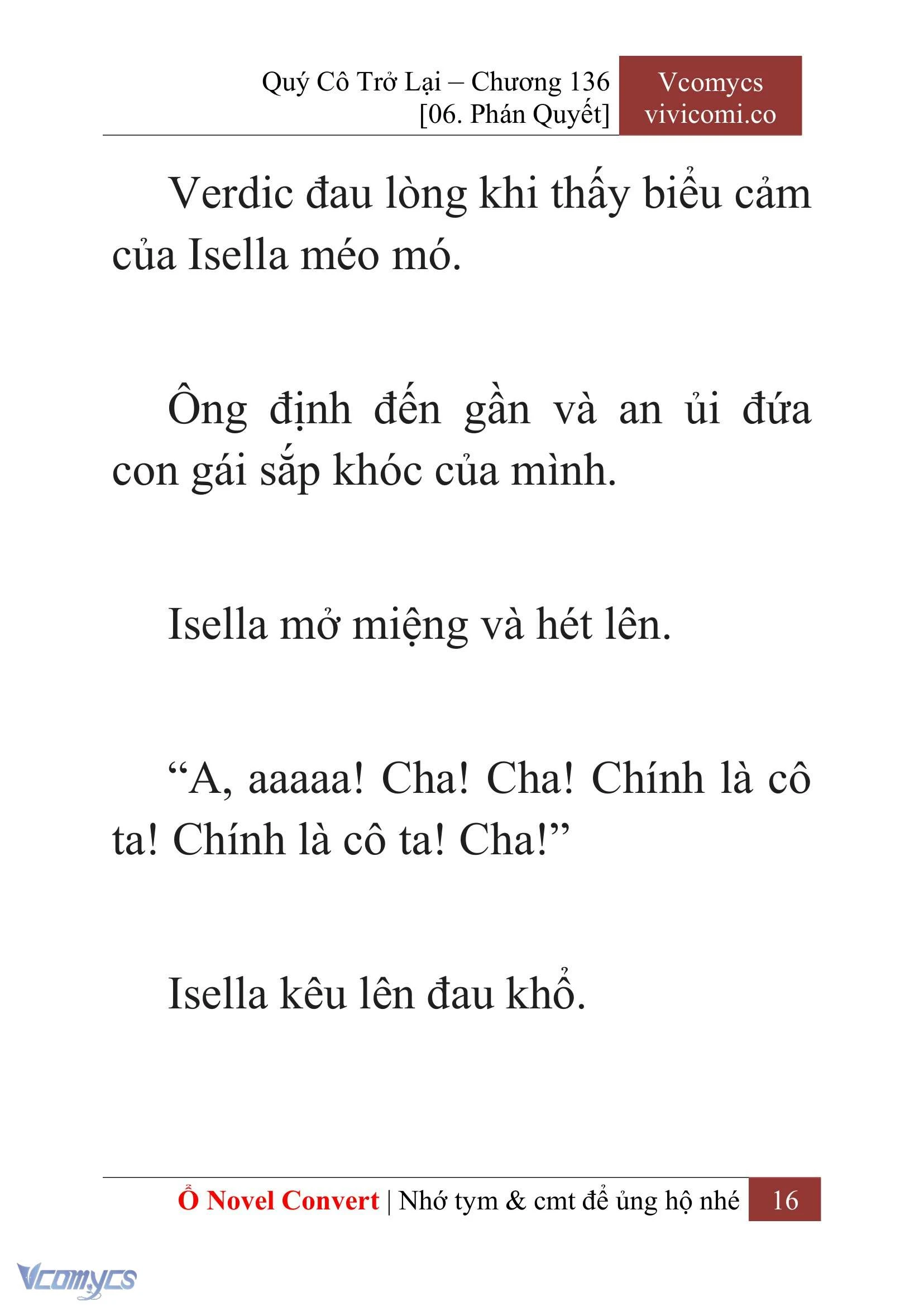 [Novel] Quý Cô Trở Lại Chapter 136 - Trang 19
