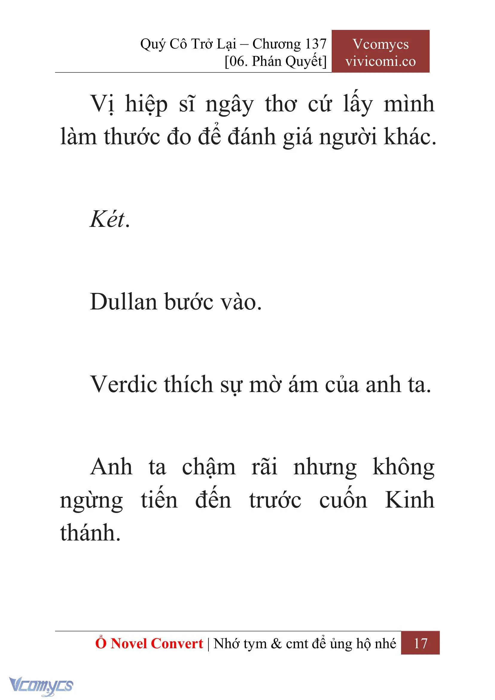 [Novel] Quý Cô Trở Lại Chapter 137 - Trang 20
