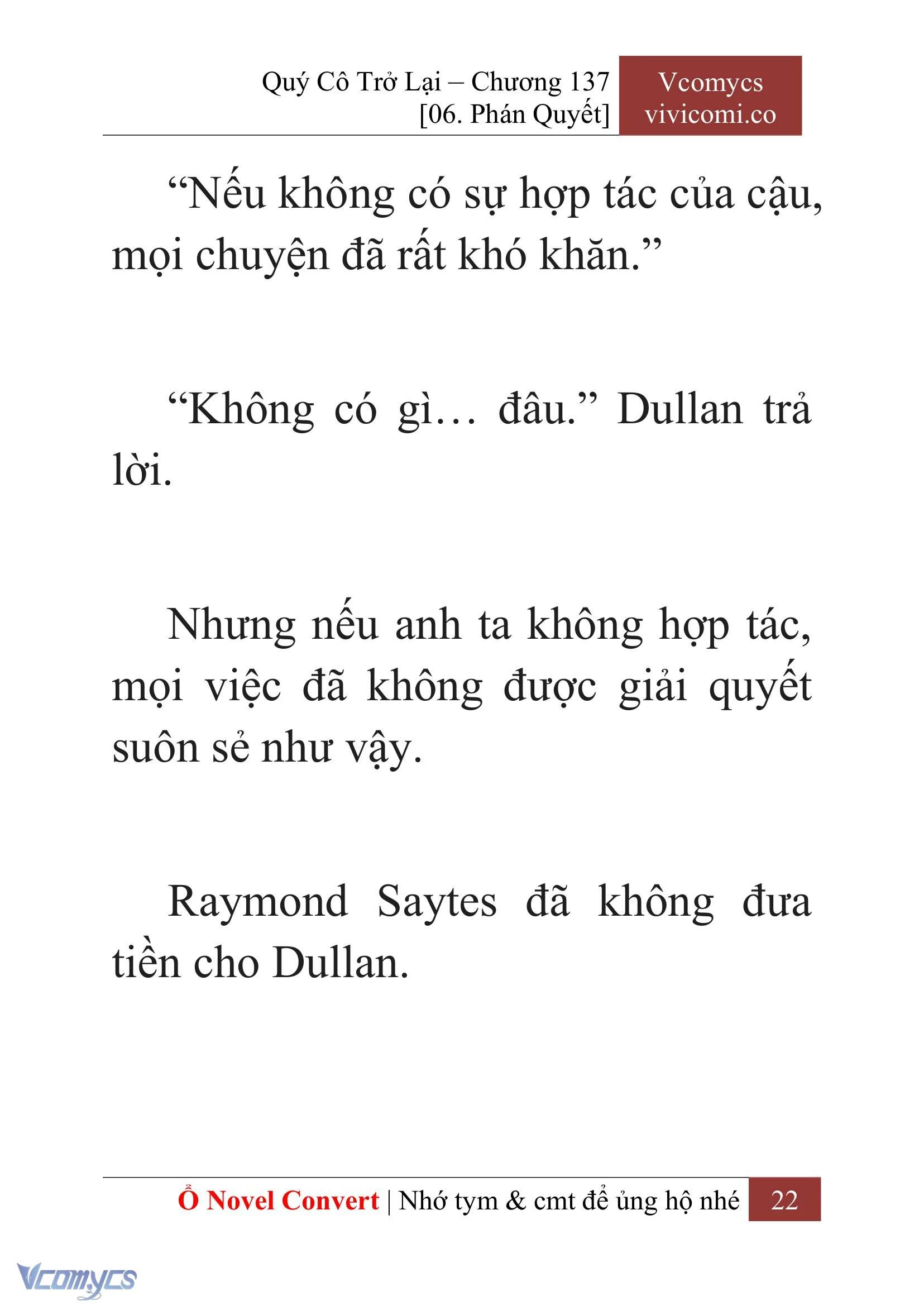 [Novel] Quý Cô Trở Lại Chapter 137 - Trang 25