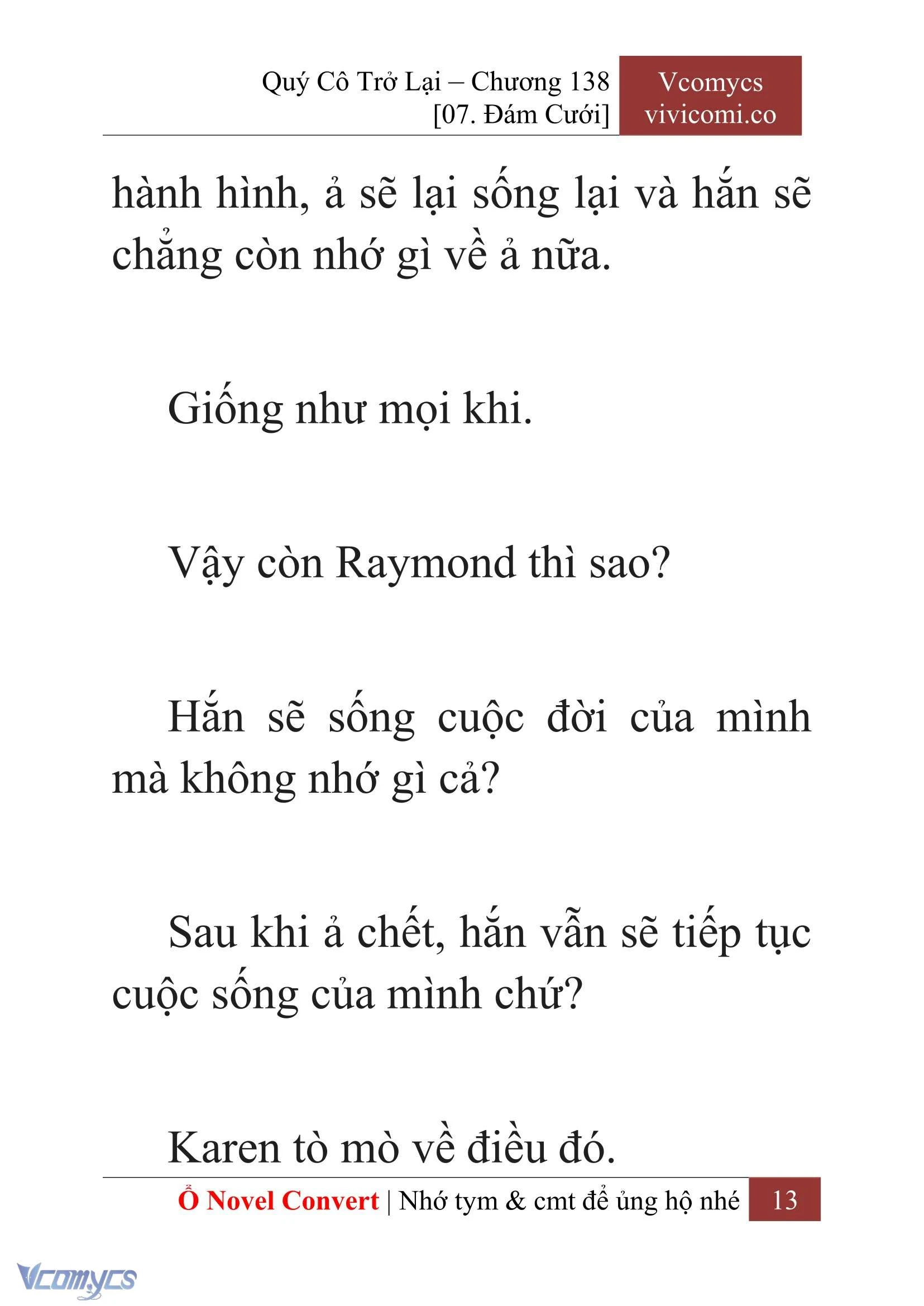 [Novel] Quý Cô Trở Lại Chapter 138 - Trang 16