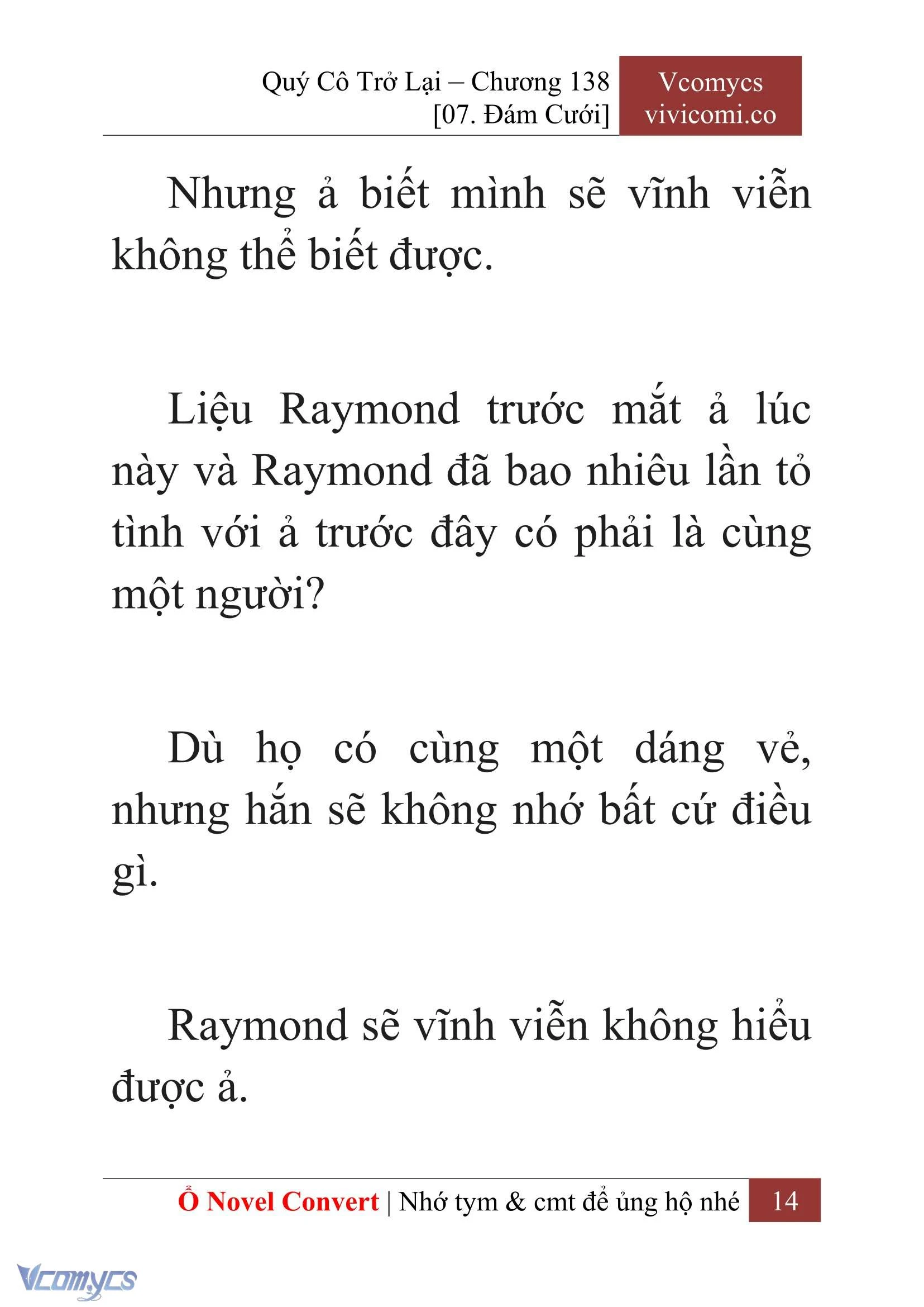[Novel] Quý Cô Trở Lại Chapter 138 - Trang 17