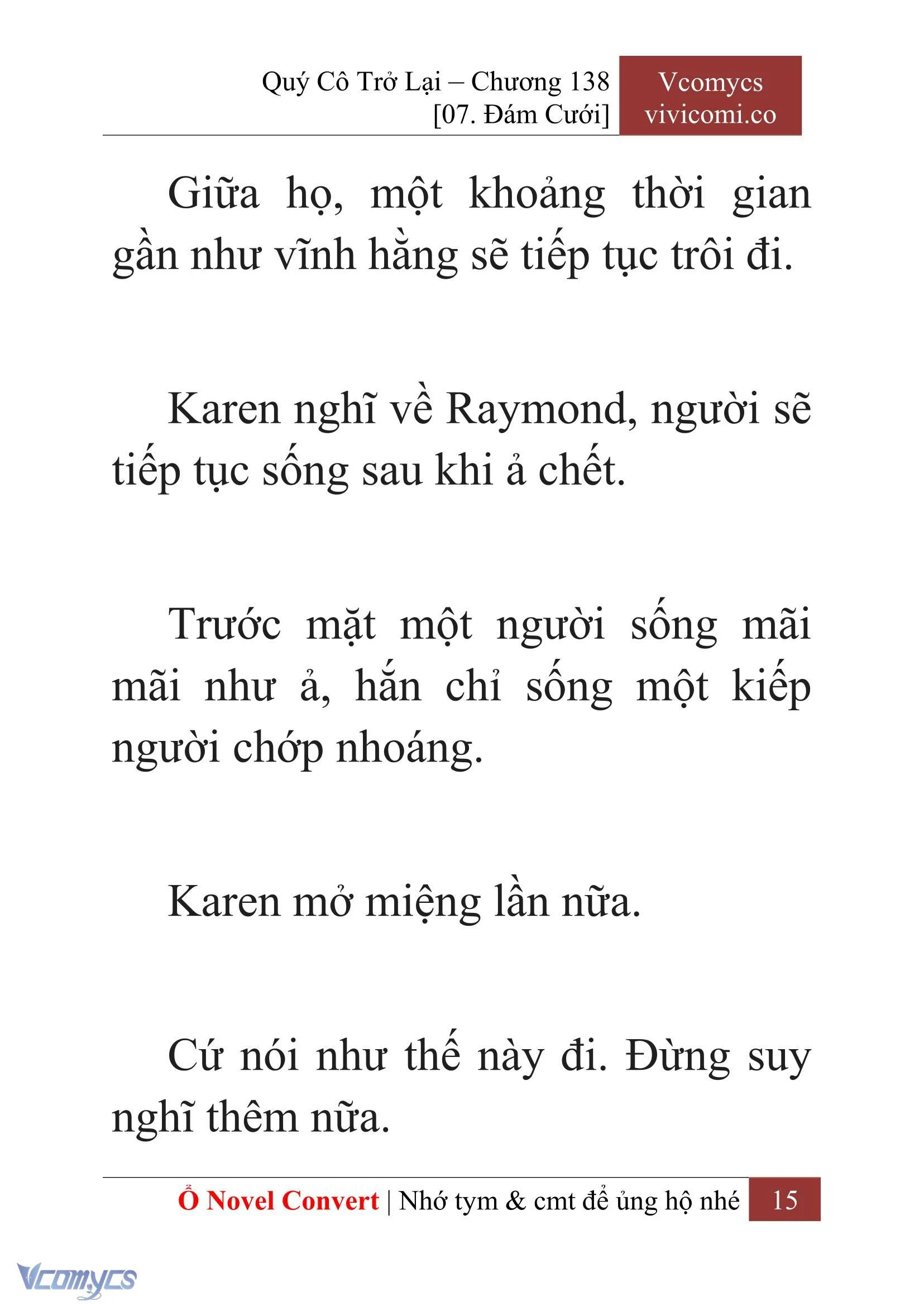 [Novel] Quý Cô Trở Lại Chapter 138 - Trang 18