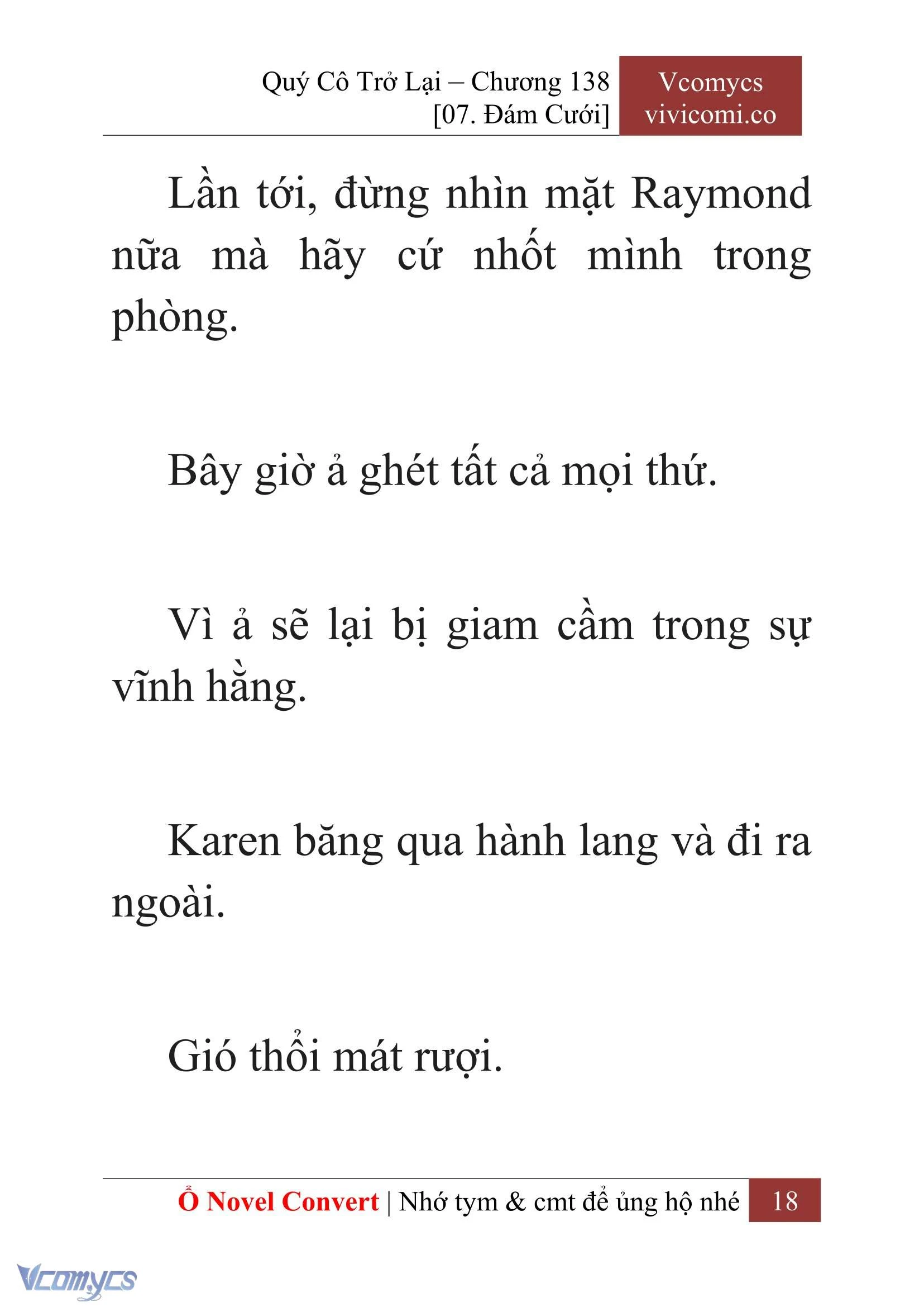 [Novel] Quý Cô Trở Lại Chapter 138 - Trang 21