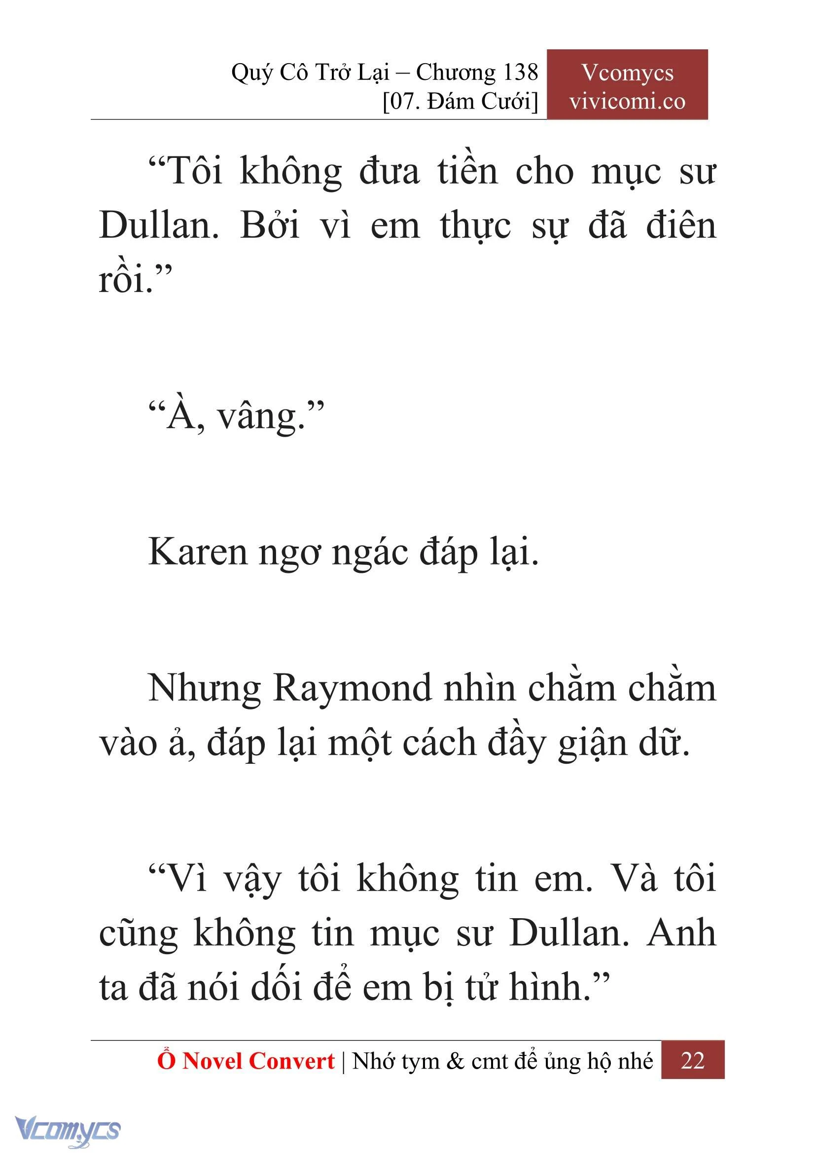 [Novel] Quý Cô Trở Lại Chapter 138 - Trang 25