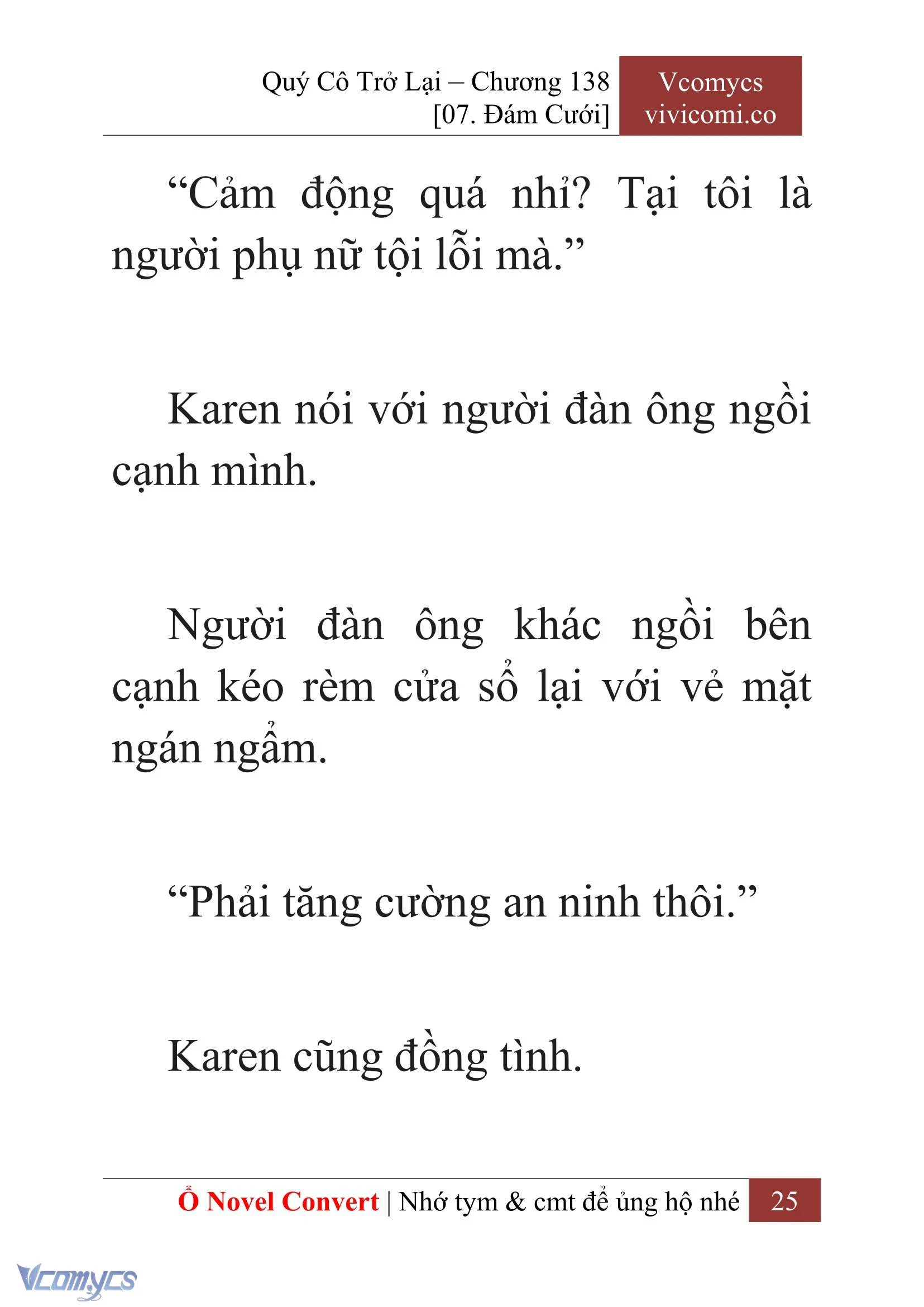 [Novel] Quý Cô Trở Lại Chapter 138 - Trang 28