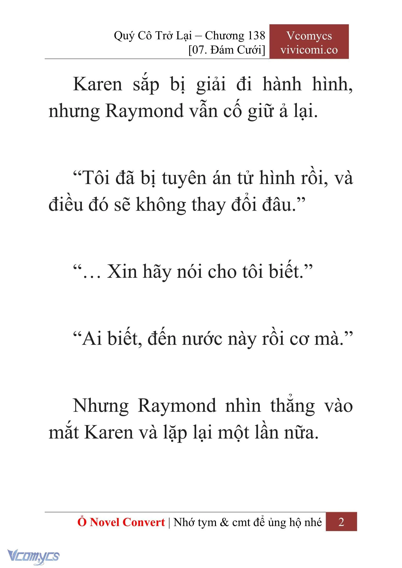 [Novel] Quý Cô Trở Lại Chapter 138 - Trang 5