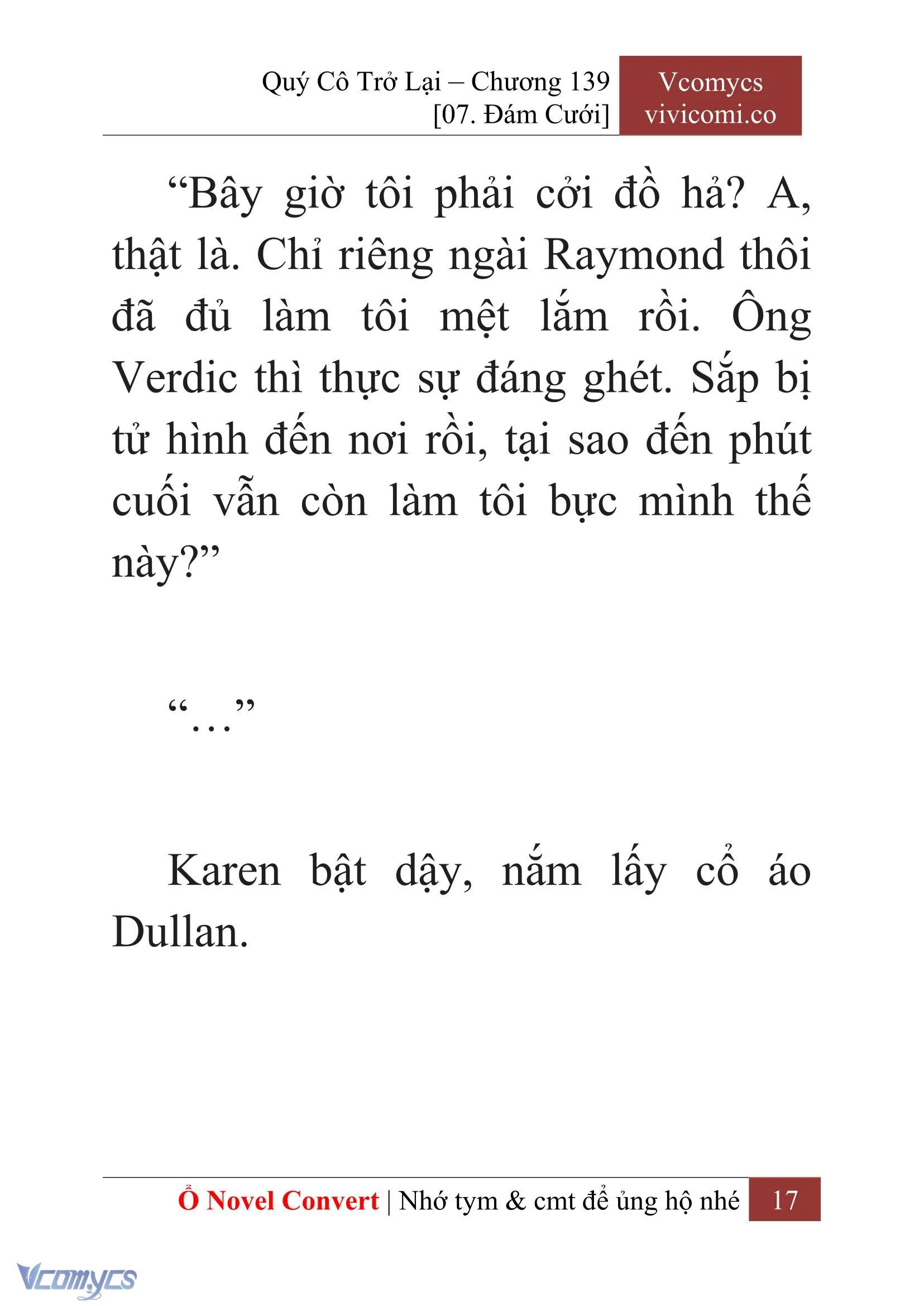 [Novel] Quý Cô Trở Lại Chapter 139 - Trang 20