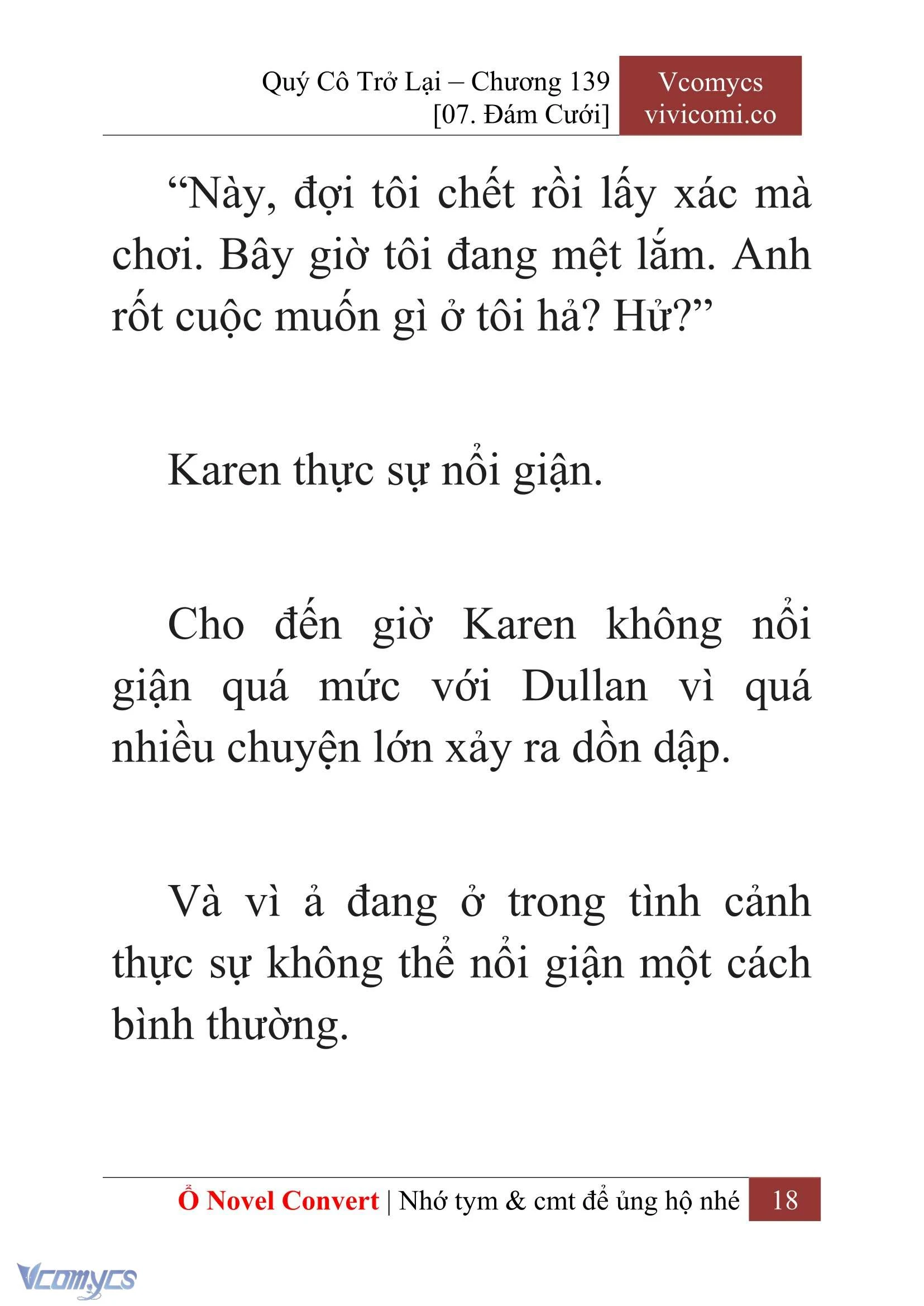 [Novel] Quý Cô Trở Lại Chapter 139 - Trang 21
