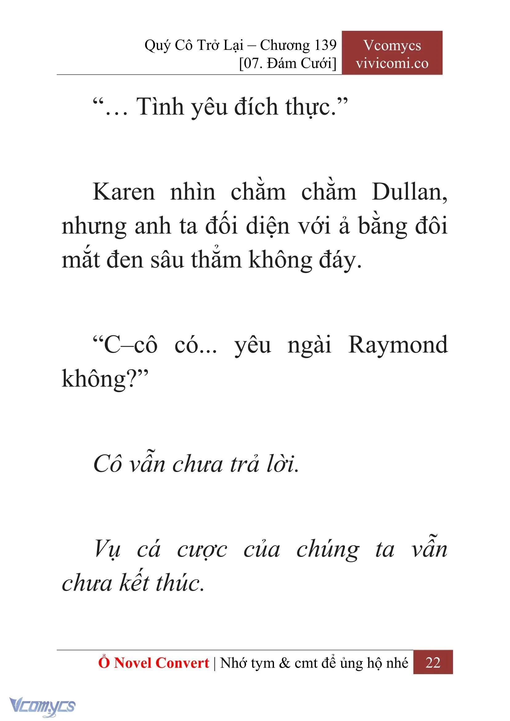 [Novel] Quý Cô Trở Lại Chapter 139 - Trang 25