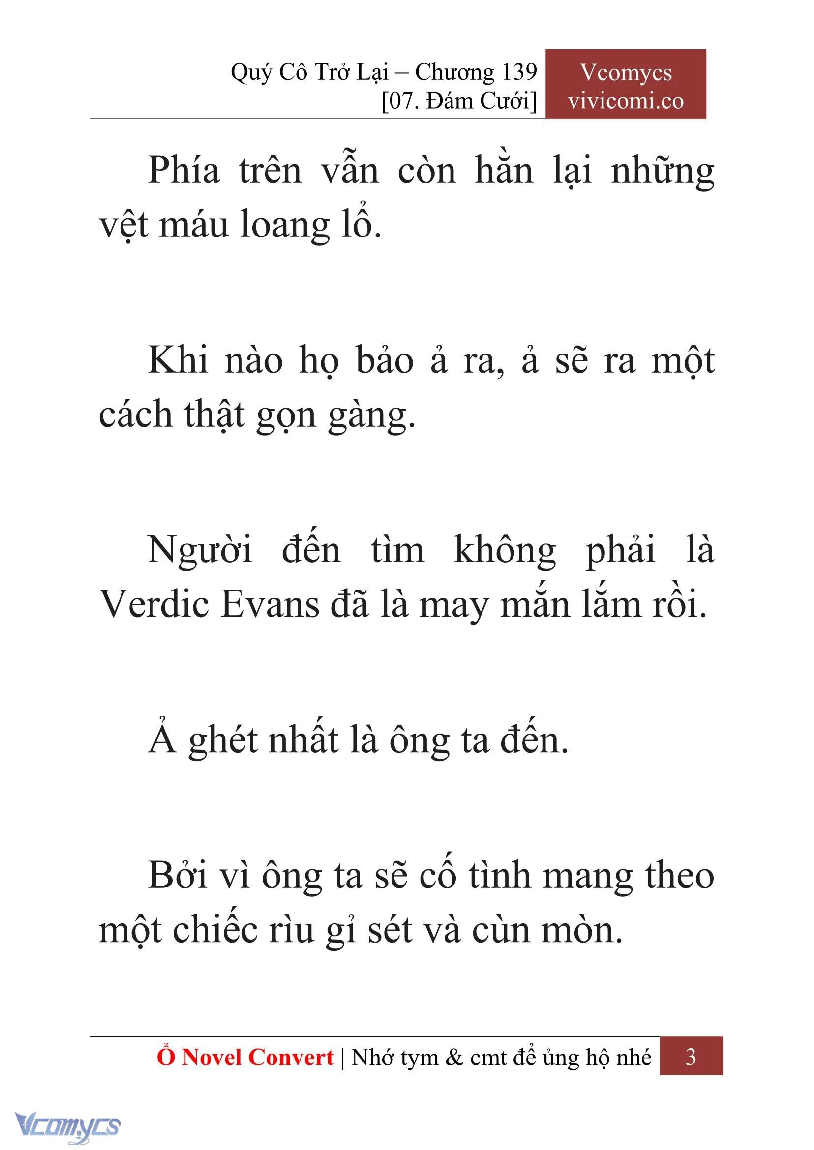 [Novel] Quý Cô Trở Lại Chapter 139 - Trang 6