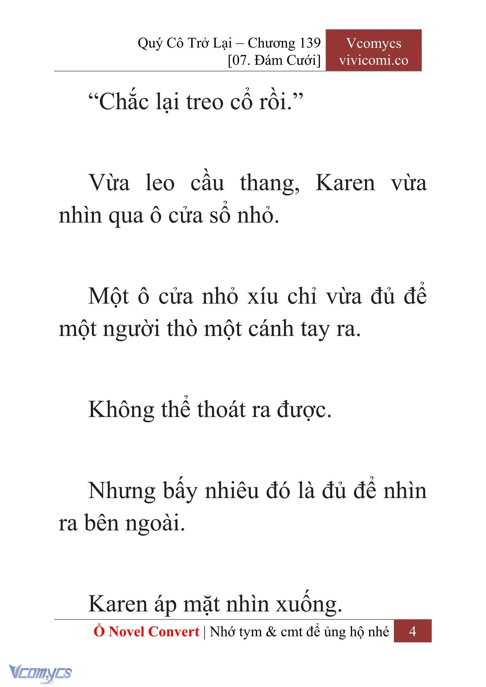 [Novel] Quý Cô Trở Lại Chapter 139 - Trang 7