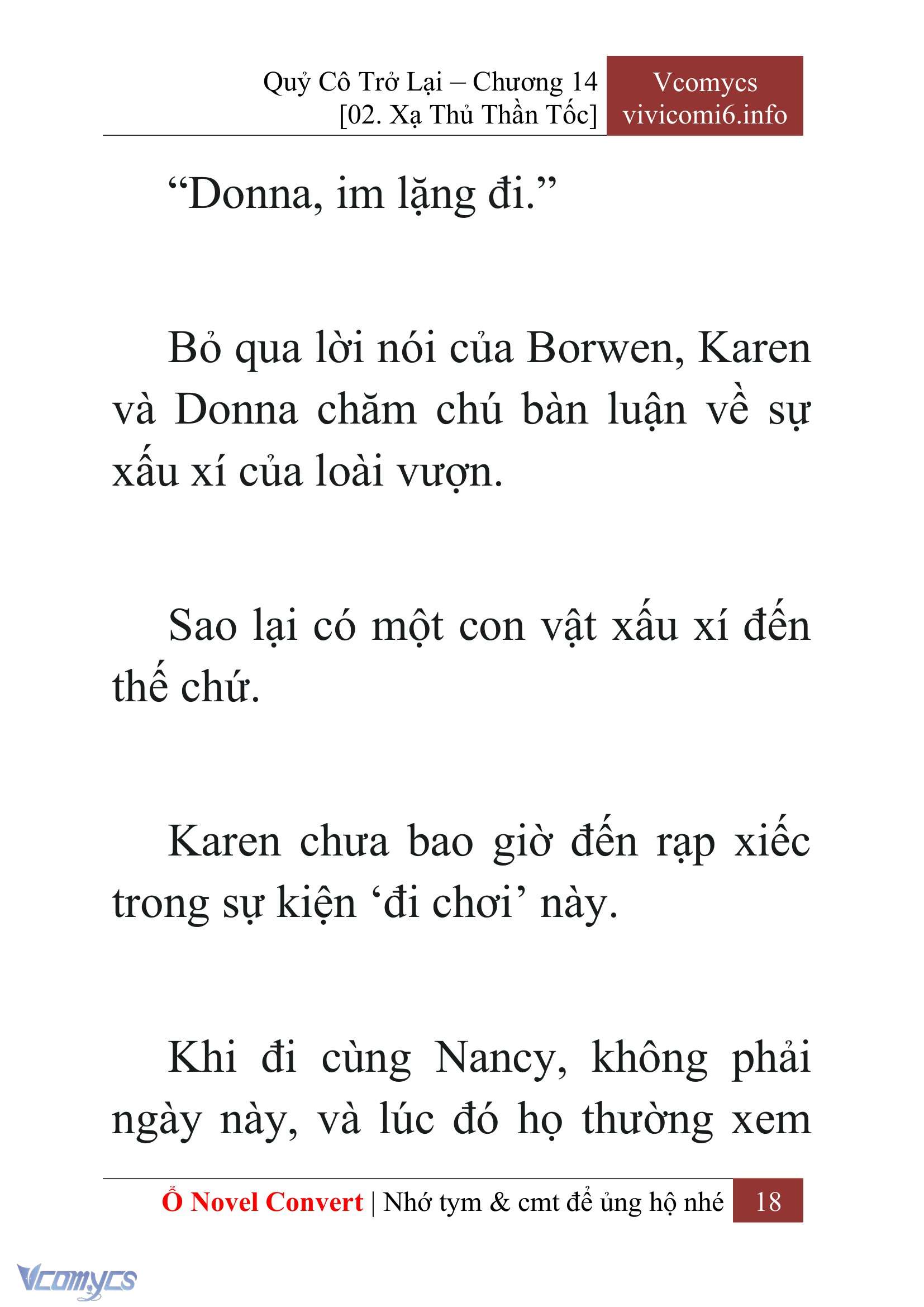 [Novel] Quý Cô Trở Lại Chapter 14 - Trang 21