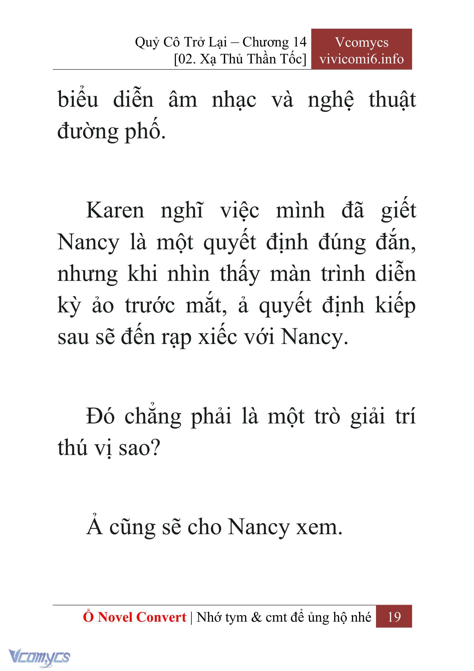 [Novel] Quý Cô Trở Lại Chapter 14 - Trang 22