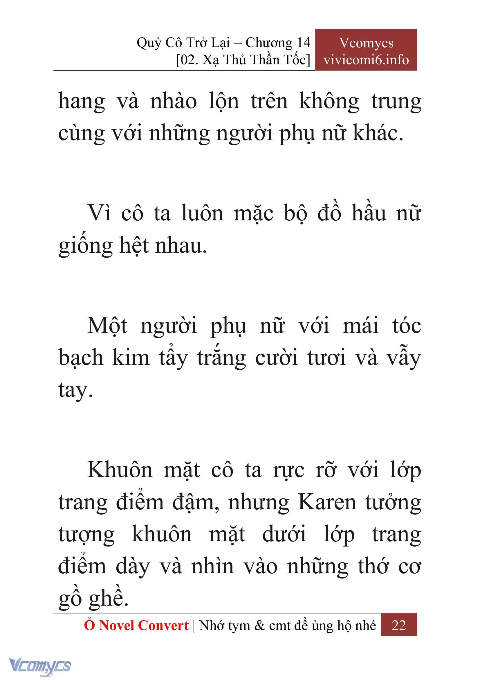 [Novel] Quý Cô Trở Lại Chapter 14 - Trang 25