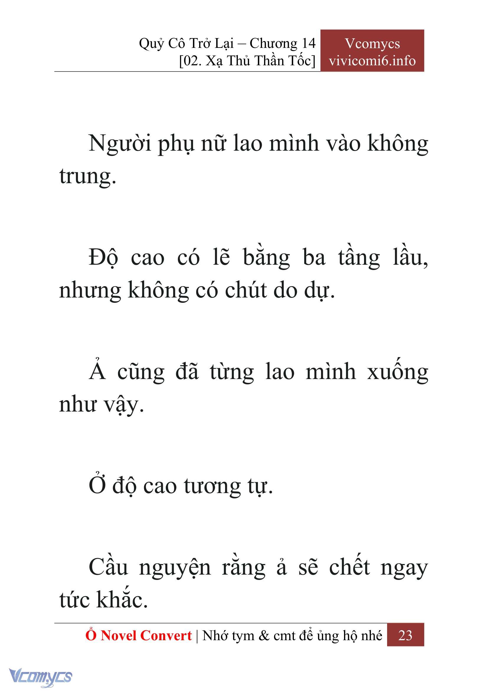 [Novel] Quý Cô Trở Lại Chapter 14 - Trang 26