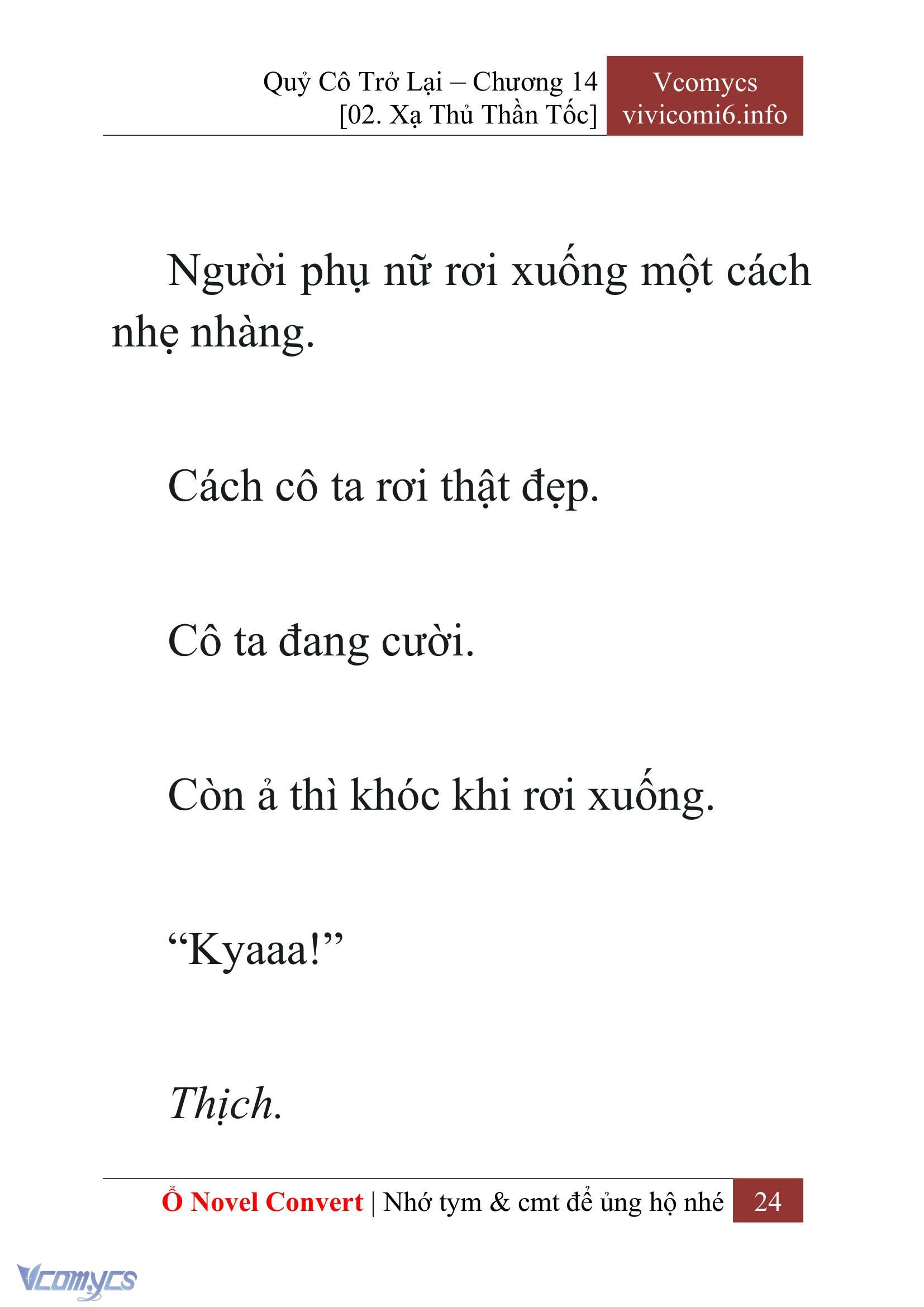 [Novel] Quý Cô Trở Lại Chapter 14 - Trang 27