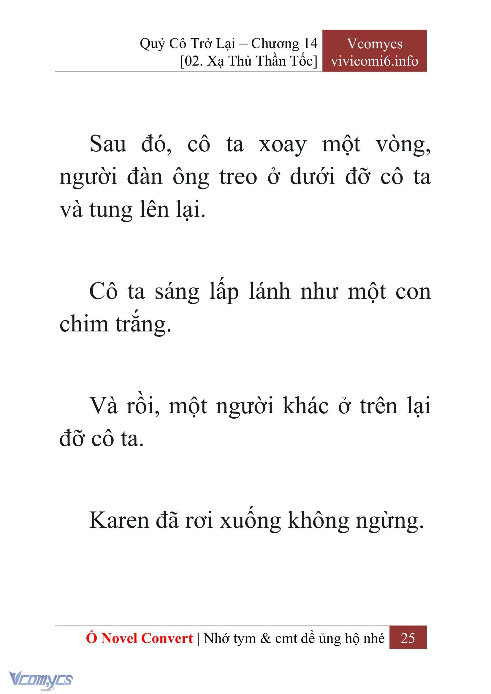 [Novel] Quý Cô Trở Lại Chapter 14 - Trang 28