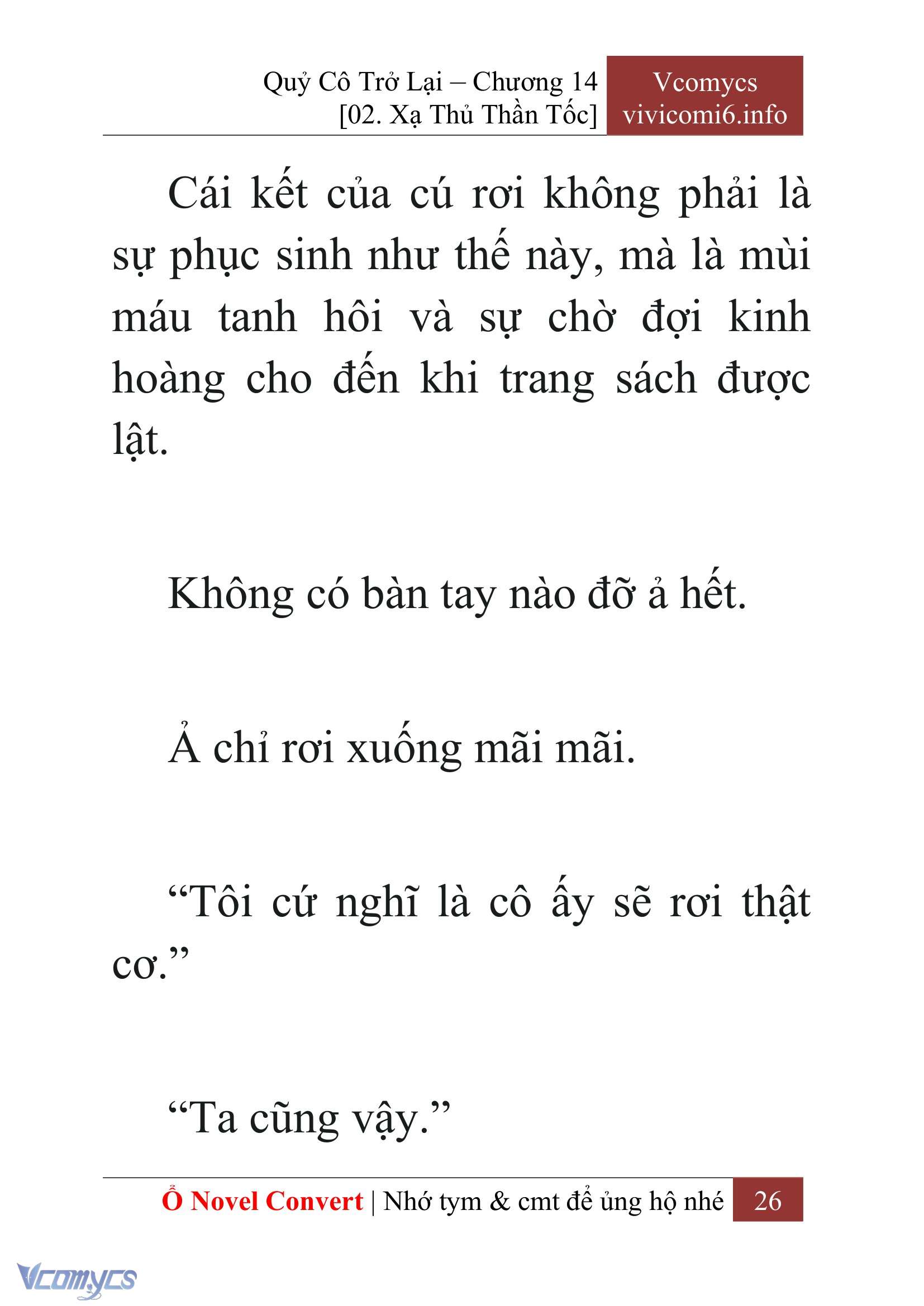 [Novel] Quý Cô Trở Lại Chapter 14 - Trang 29