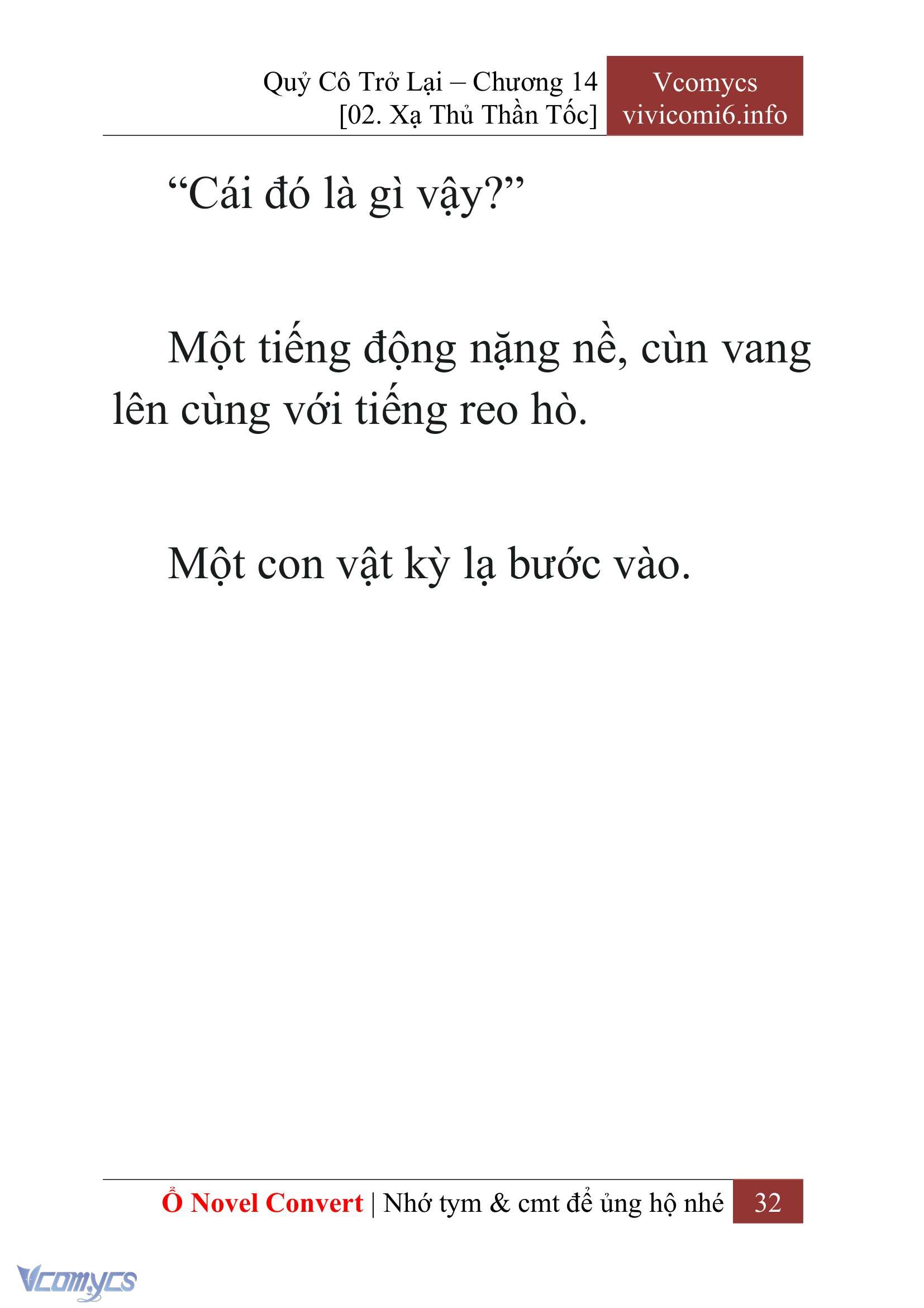[Novel] Quý Cô Trở Lại Chapter 14 - Trang 35