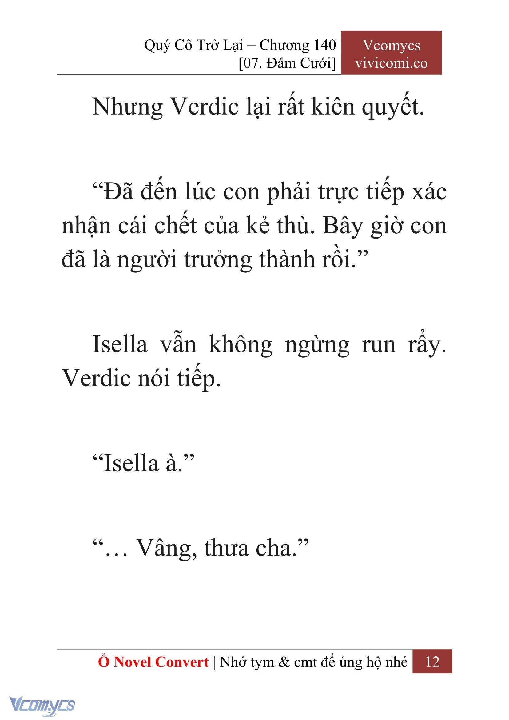 [Novel] Quý Cô Trở Lại Chapter 140 - Trang 15