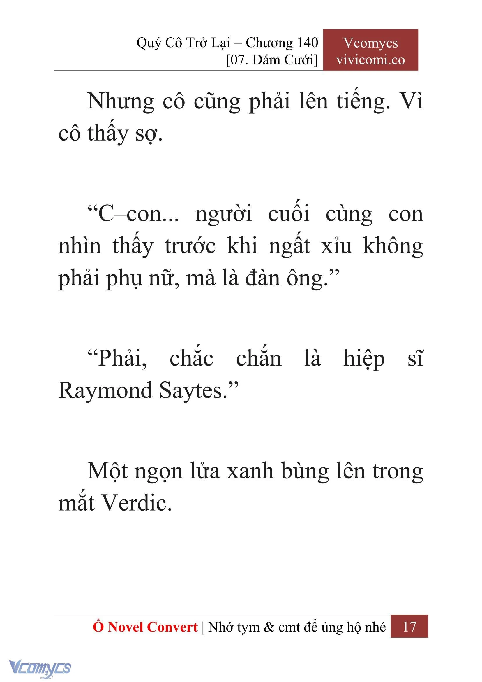 [Novel] Quý Cô Trở Lại Chapter 140 - Trang 20