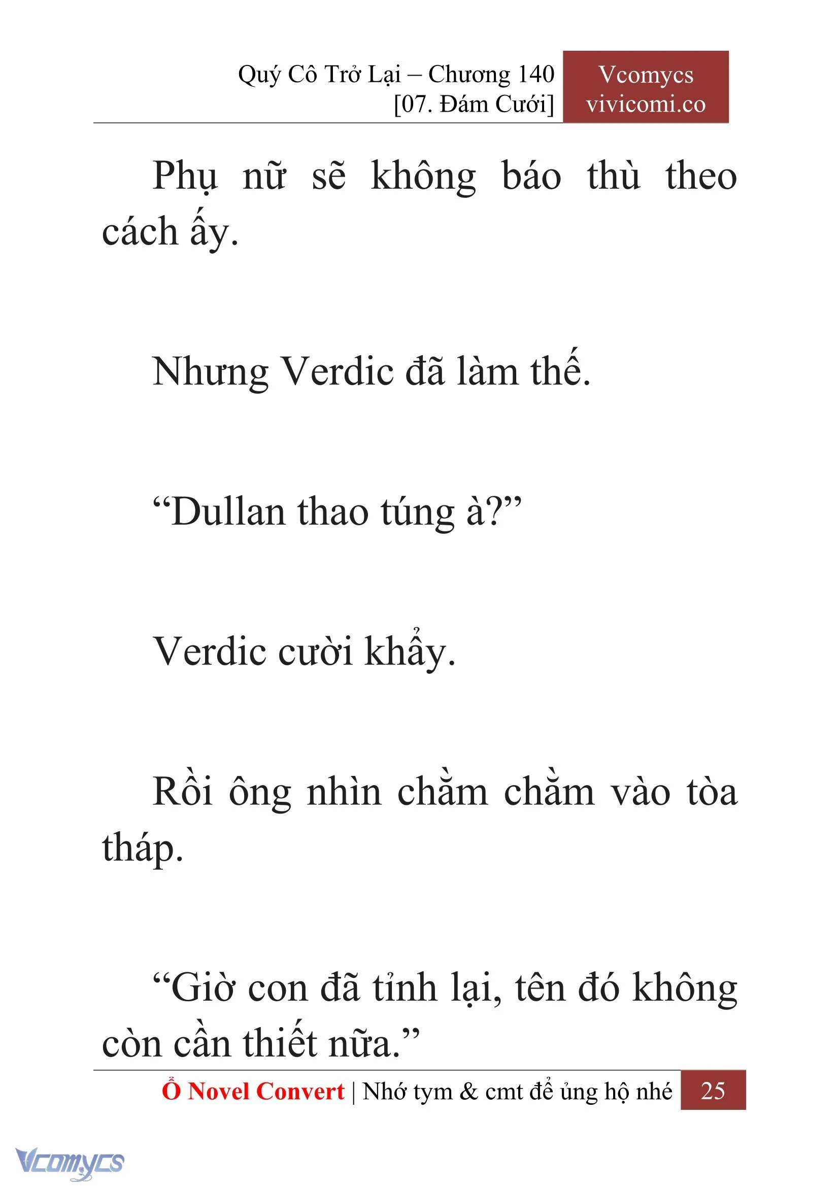 [Novel] Quý Cô Trở Lại Chapter 140 - Trang 28